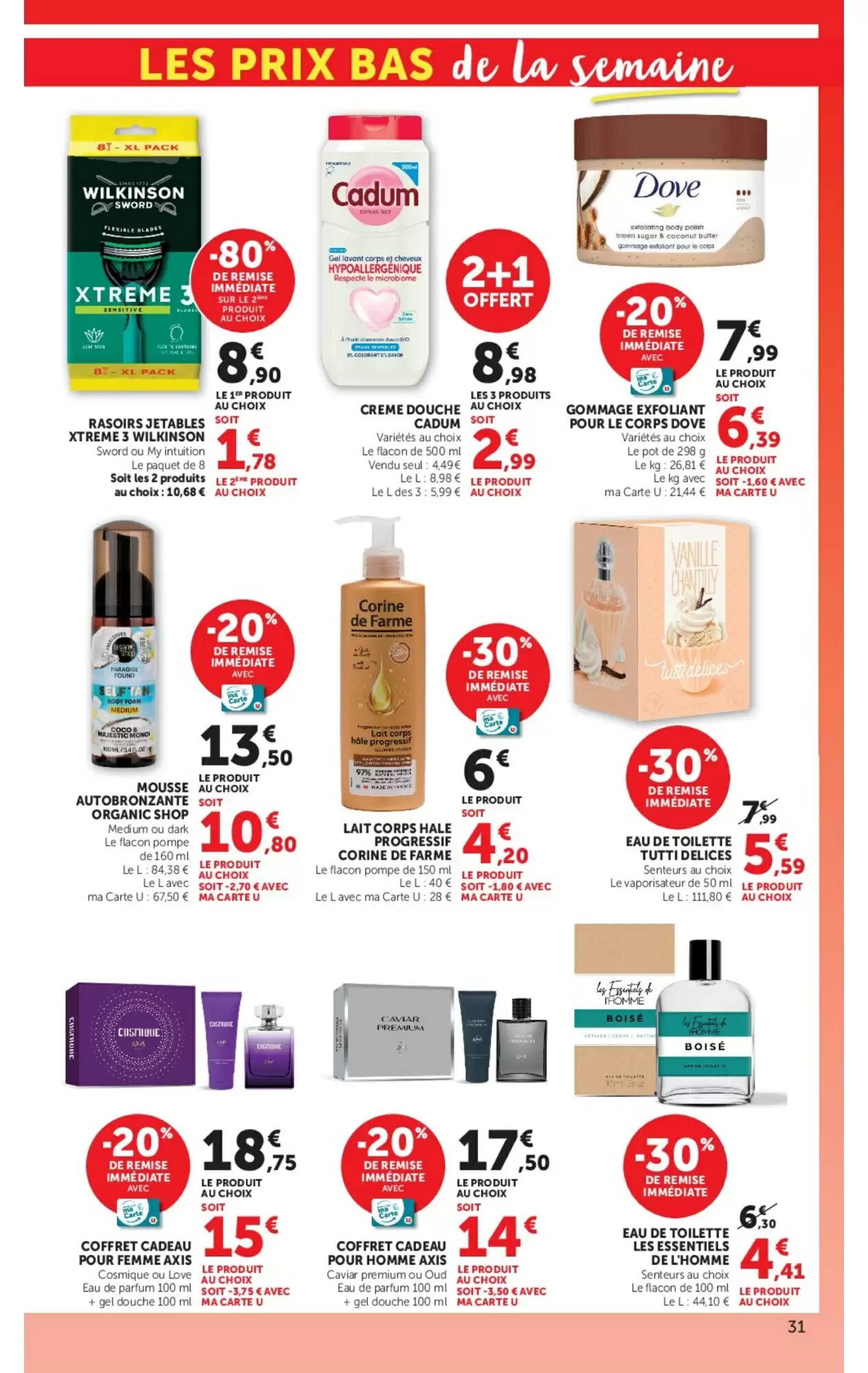 Prospectus promotionnel Super U valable à partir du 16/06/2026 - Page 31.