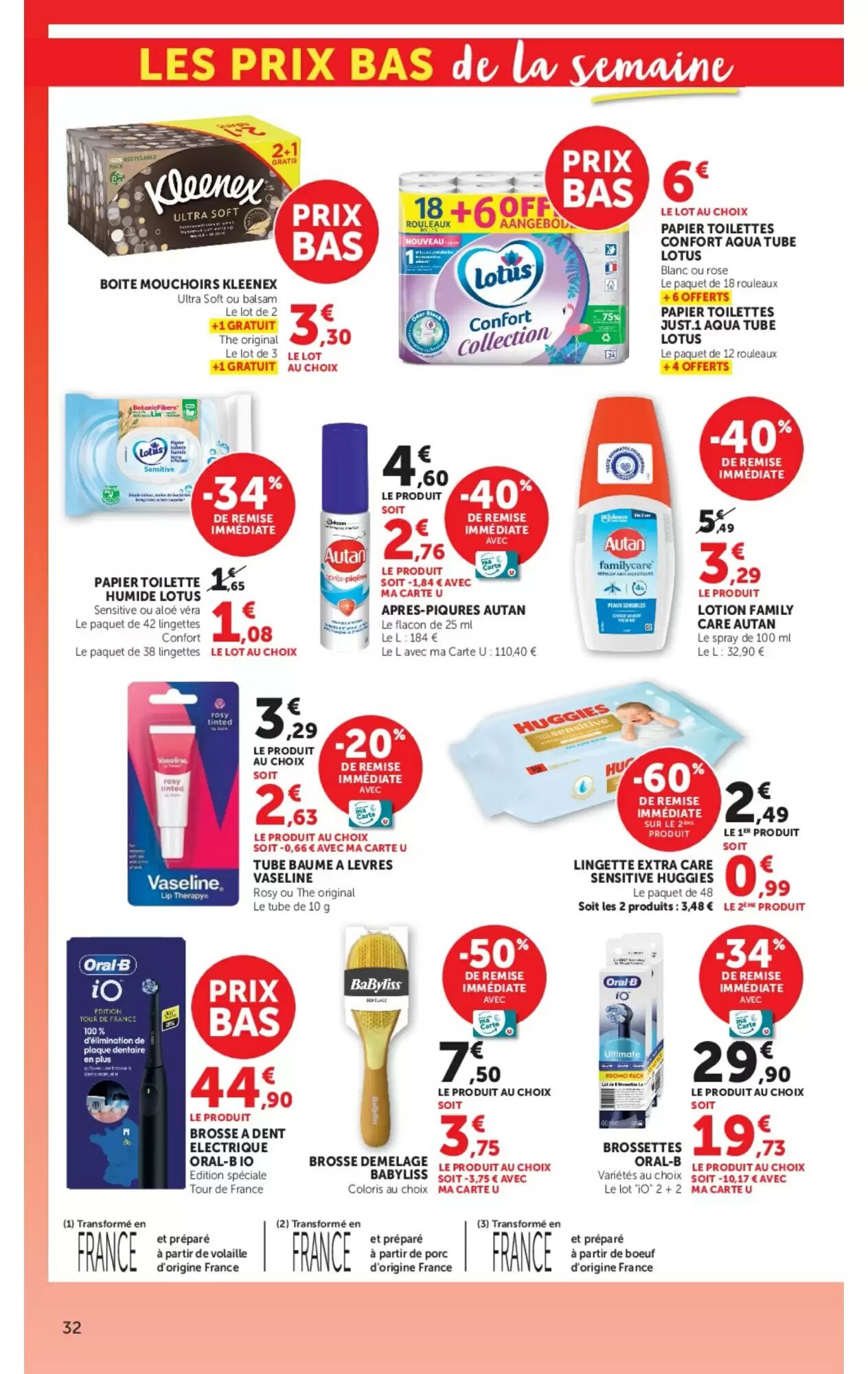 Prospectus promotionnel Super U valable à partir du 16/06/2026 - Page 32.