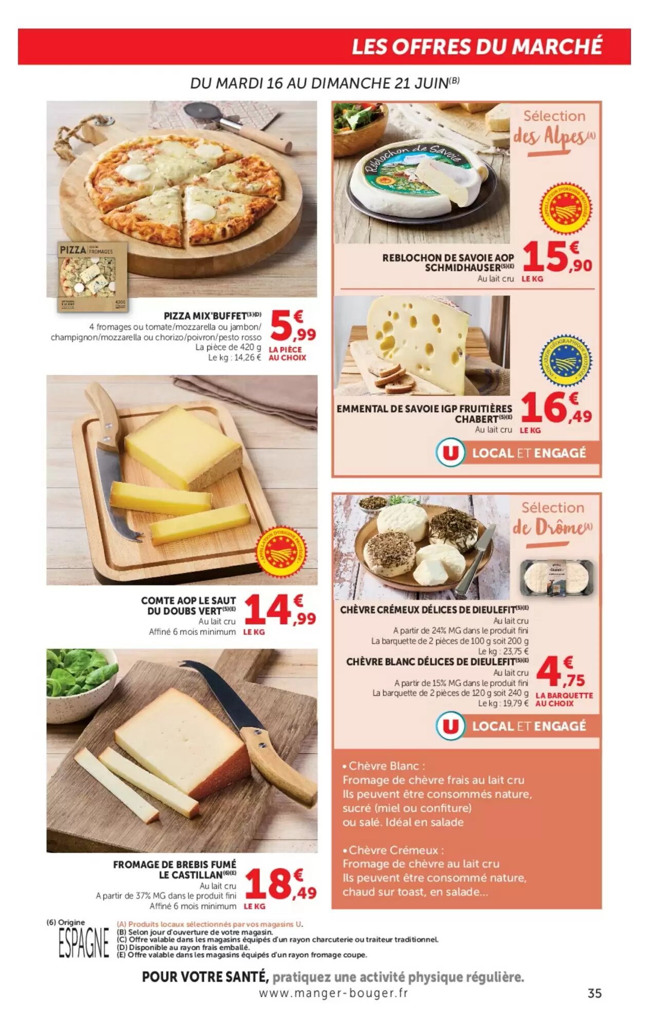 Prospectus promotionnel Super U valable à partir du 16/06/2026 - Page 35.