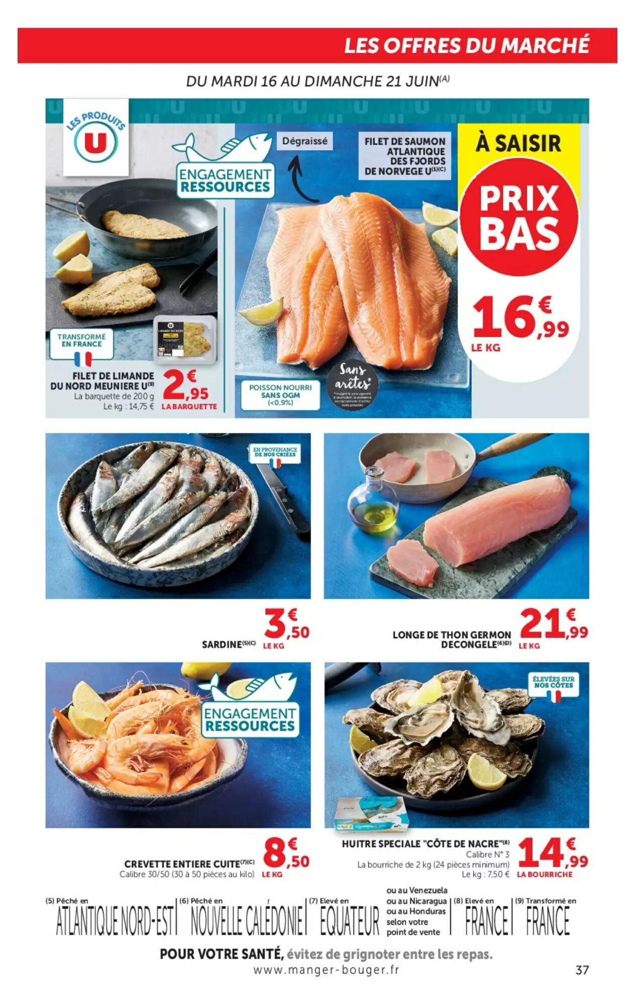 Prospectus promotionnel Super U valable à partir du 16/06/2026 - Page 37.