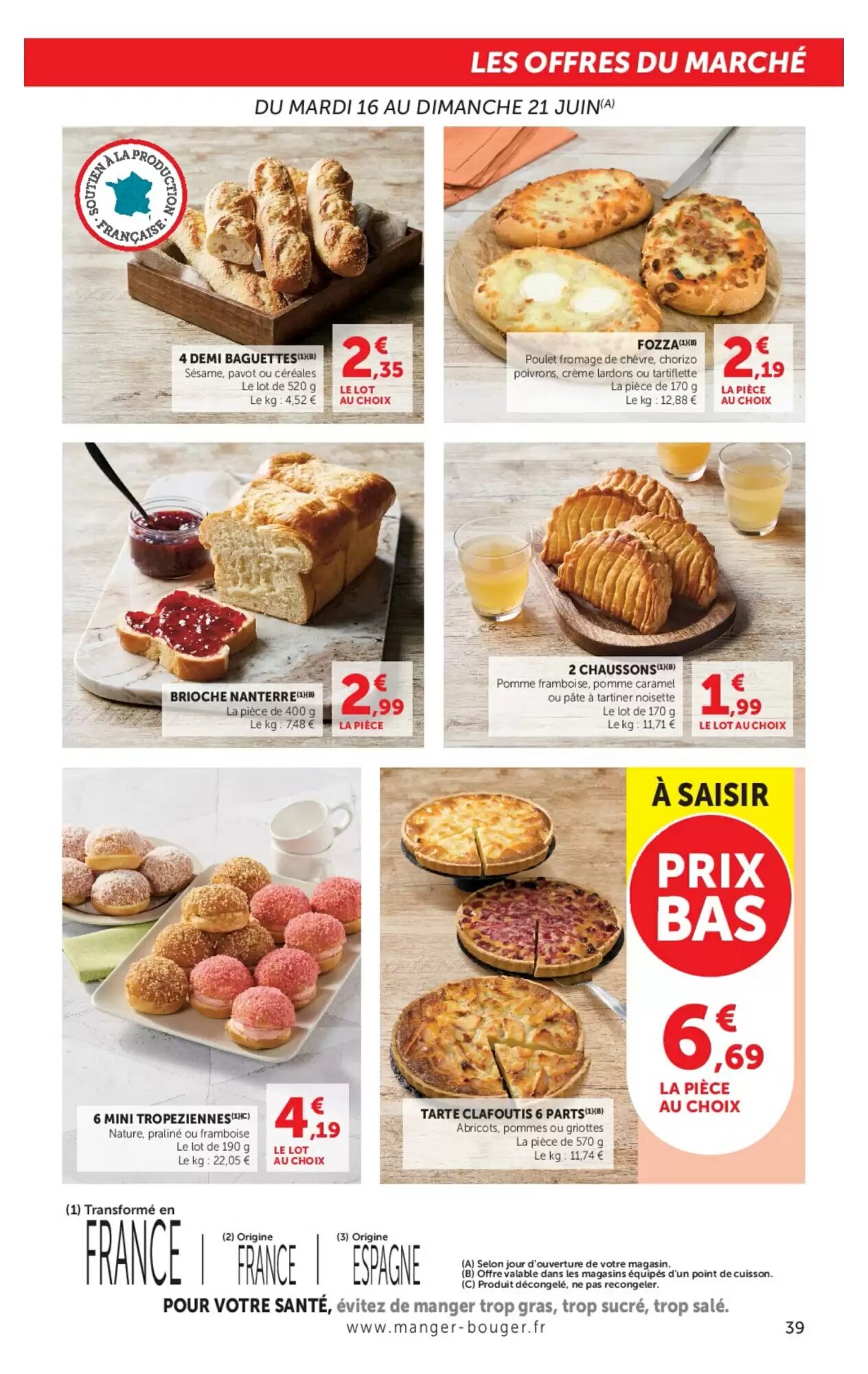 Prospectus promotionnel Super U valable à partir du 16/06/2026 - Page 39.