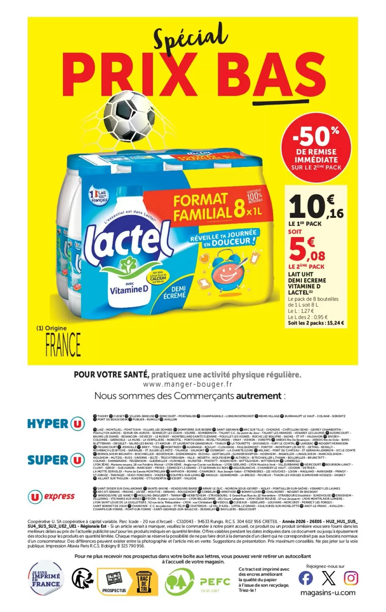 Prospectus promotionnel Super U valable à partir du 16/06/2026 - Page 40.