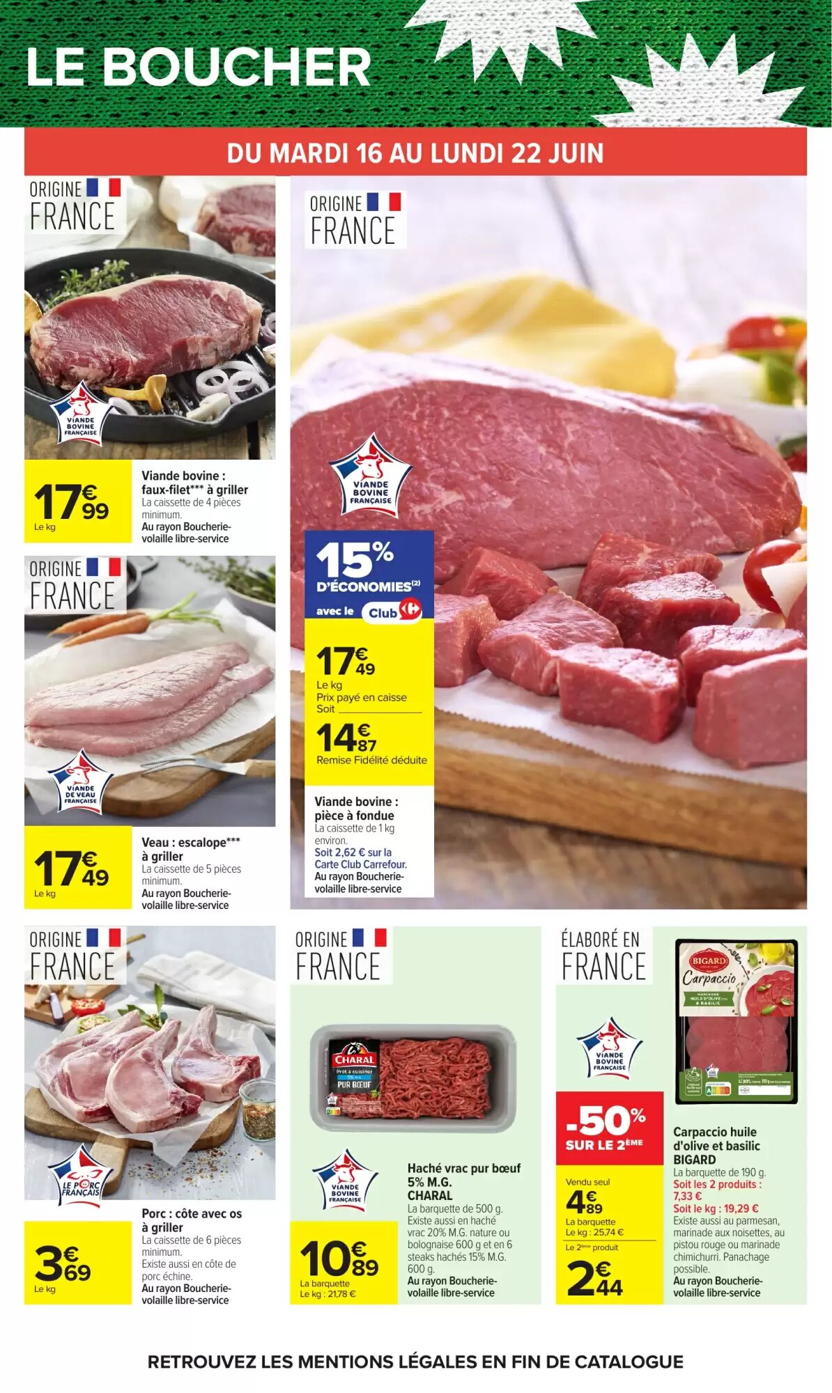 Prospectus promotionnel Carrefour valable à partir du 16/06/2026 - Page 24.