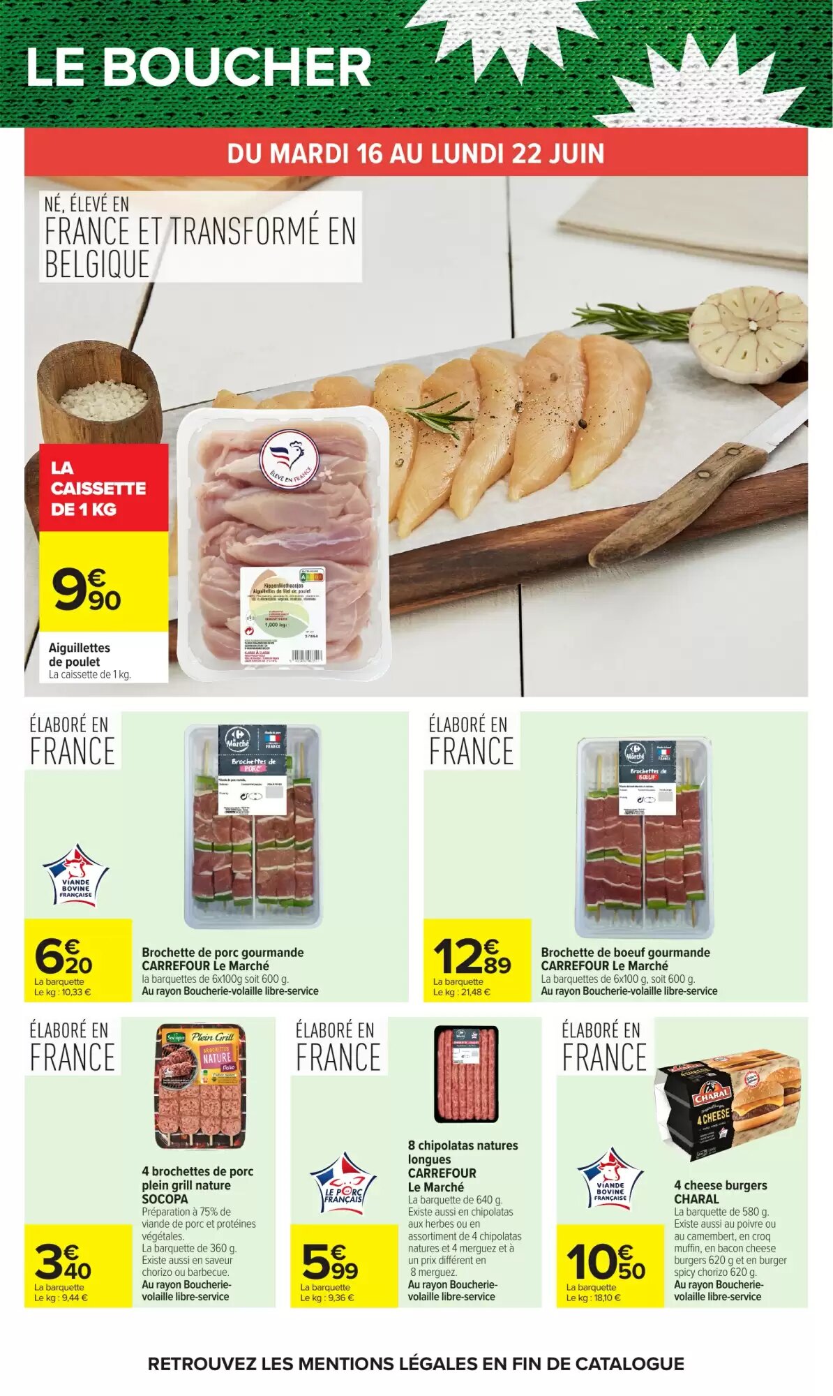 Prospectus promotionnel Carrefour valable à partir du 16/06/2026 - Page 25.