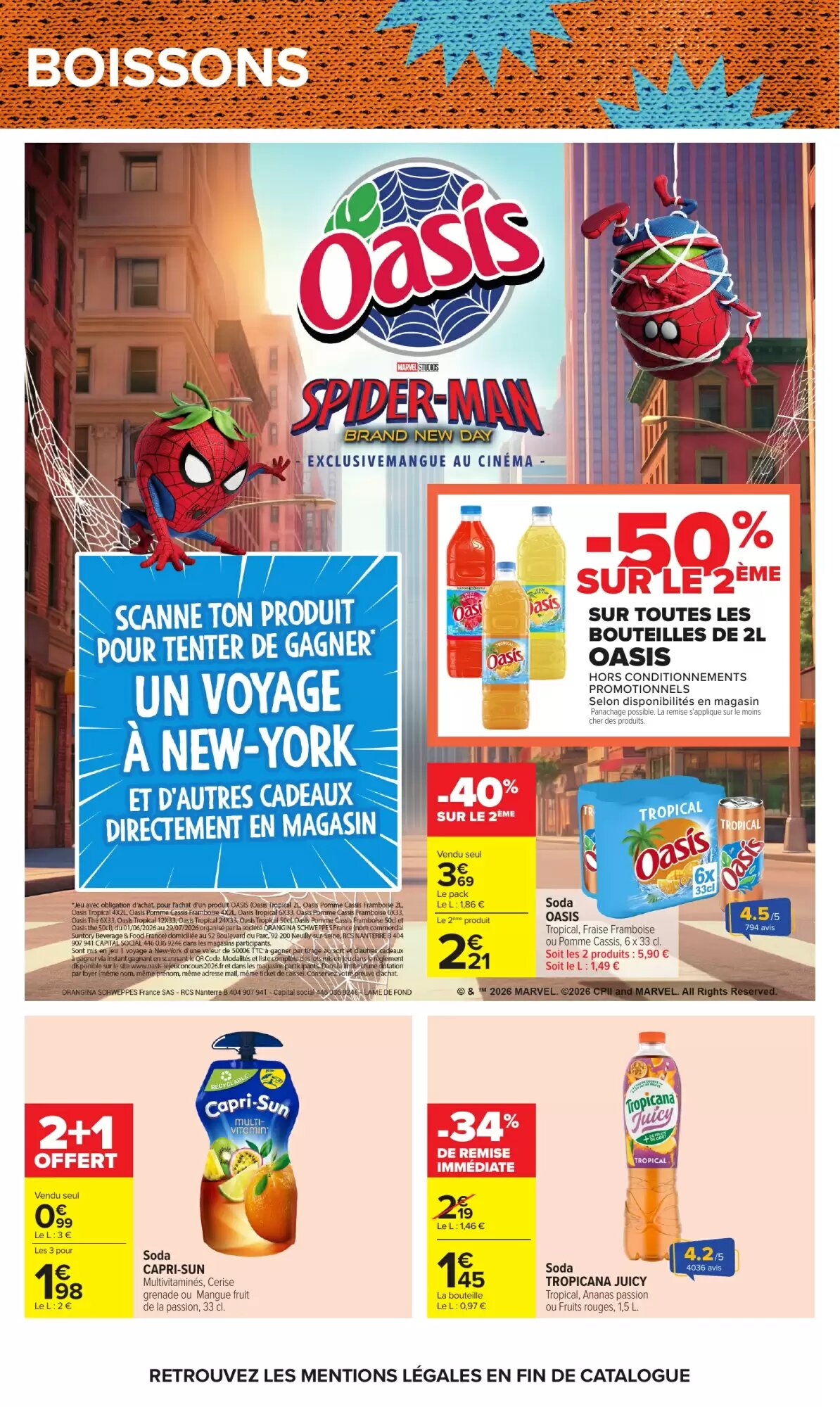 Prospectus promotionnel Carrefour valable à partir du 16/06/2026 - Page 42.