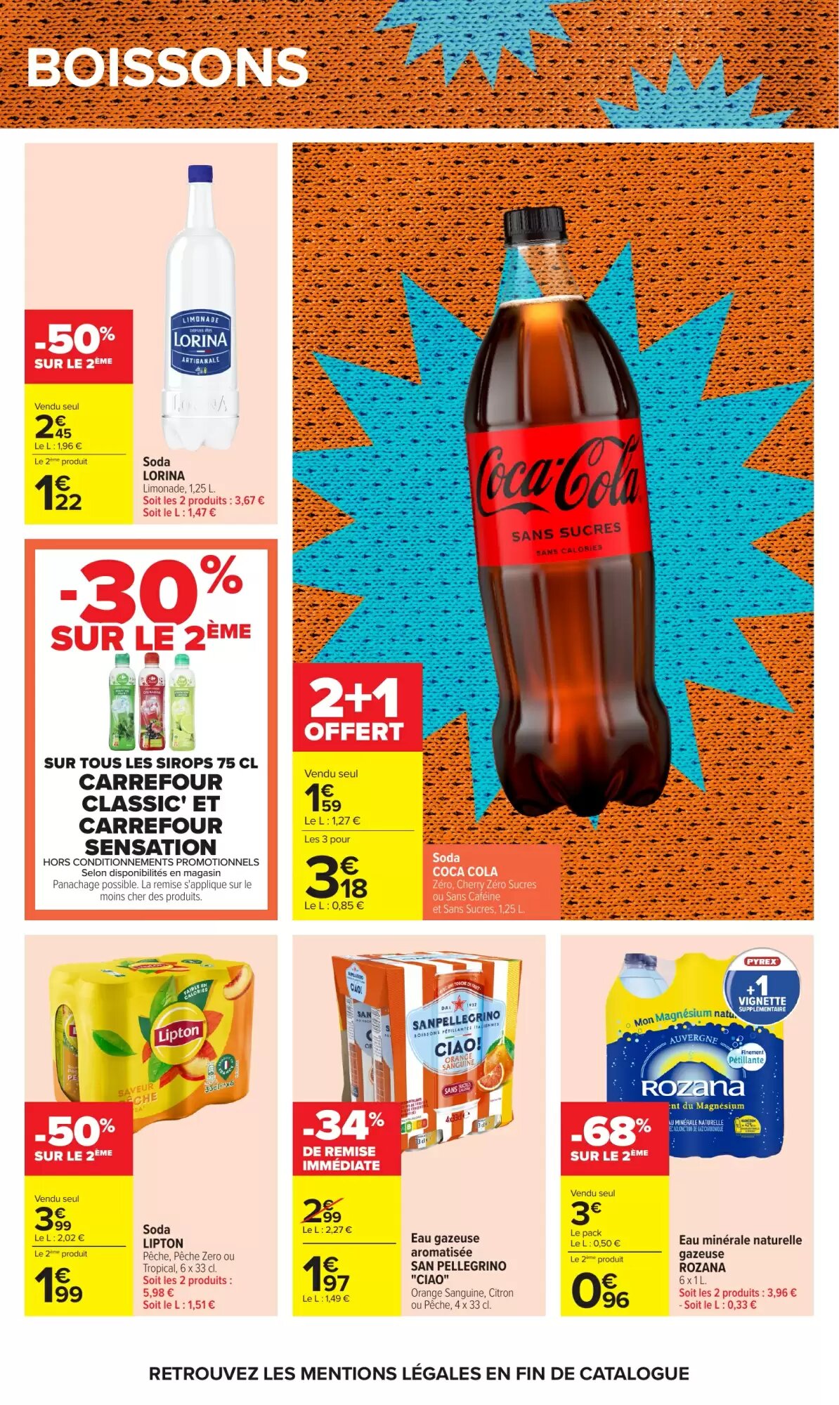 Prospectus promotionnel Carrefour valable à partir du 16/06/2026 - Page 44.