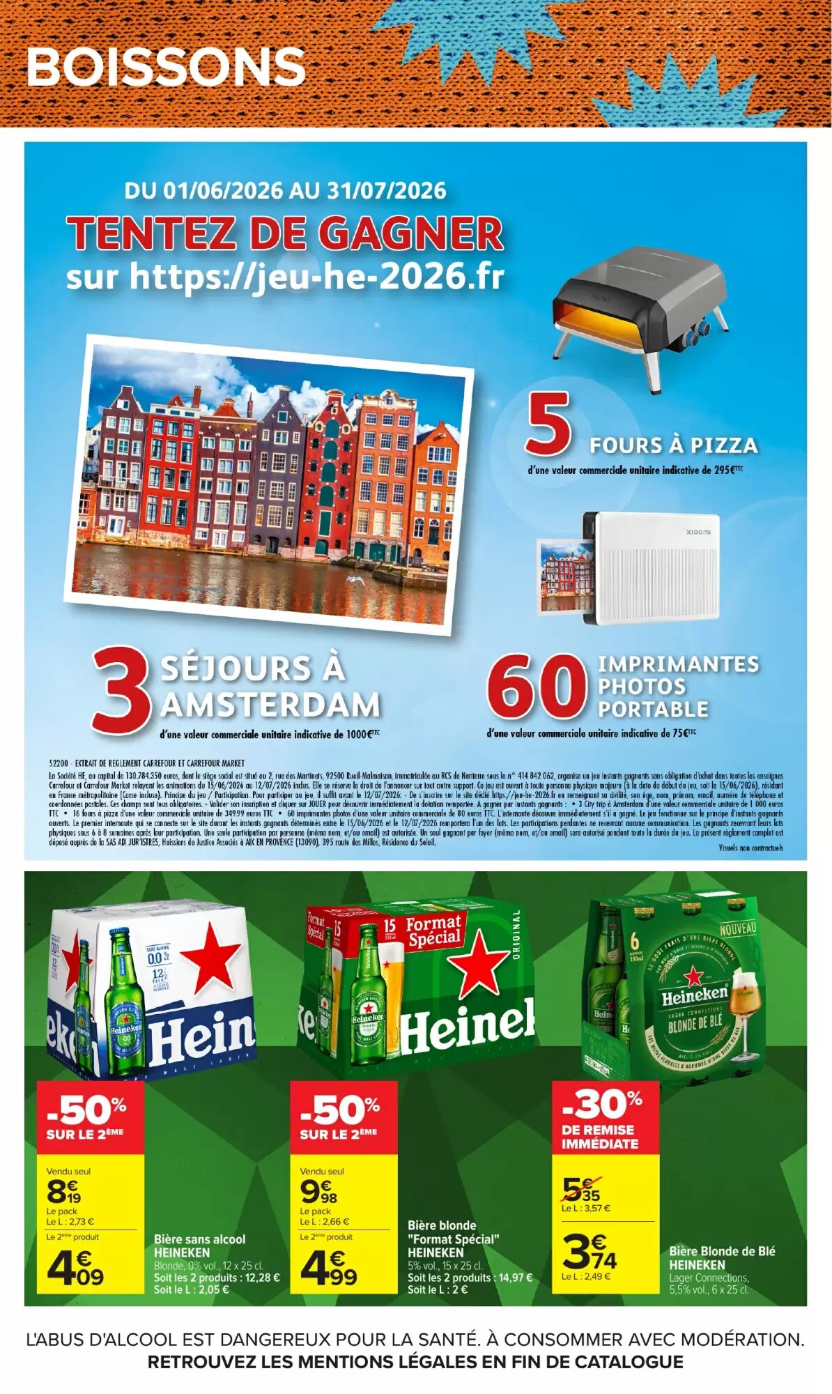 Prospectus promotionnel Carrefour valable à partir du 16/06/2026 - Page 47.