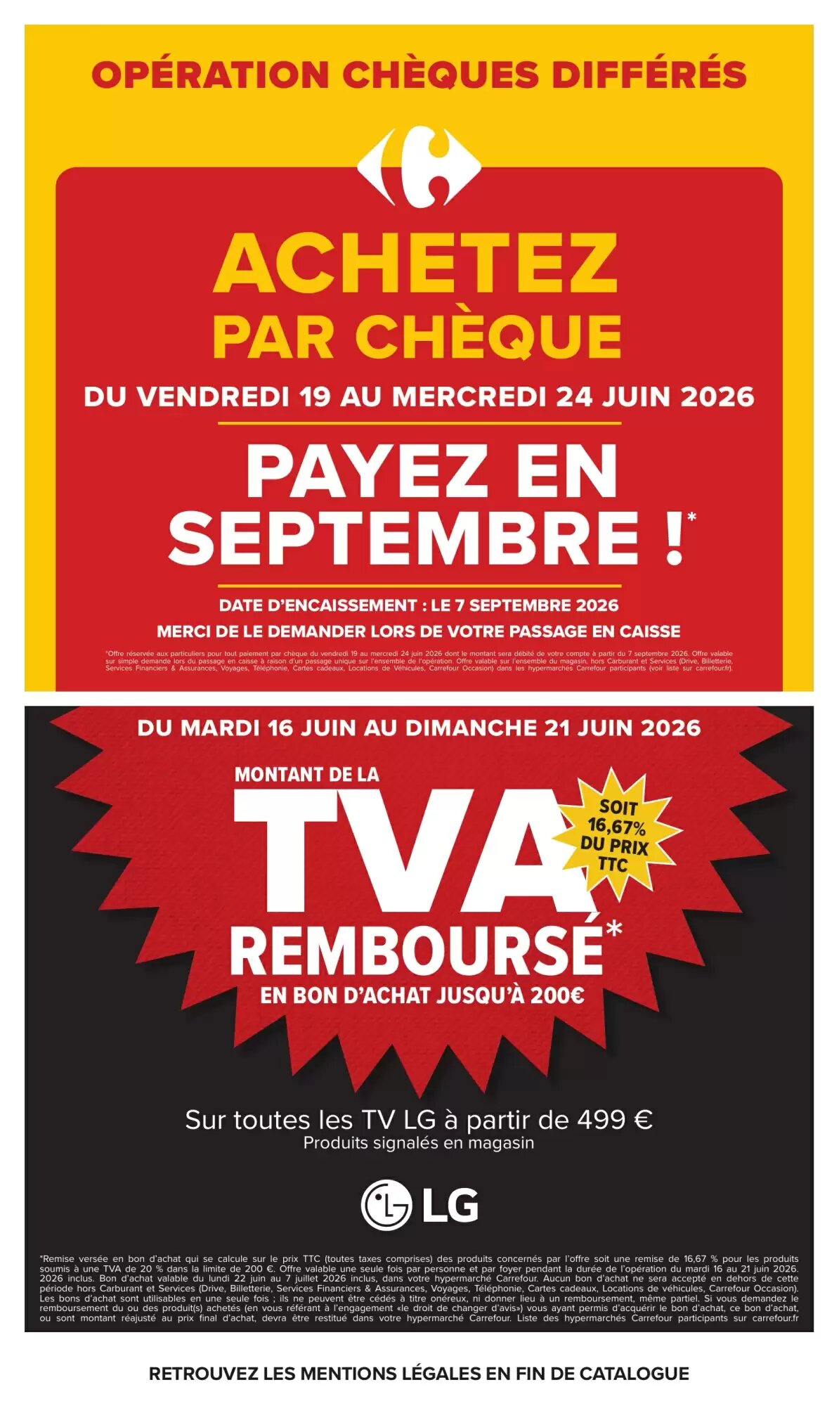 Prospectus promotionnel Carrefour valable à partir du 16/06/2026 - Page 5.