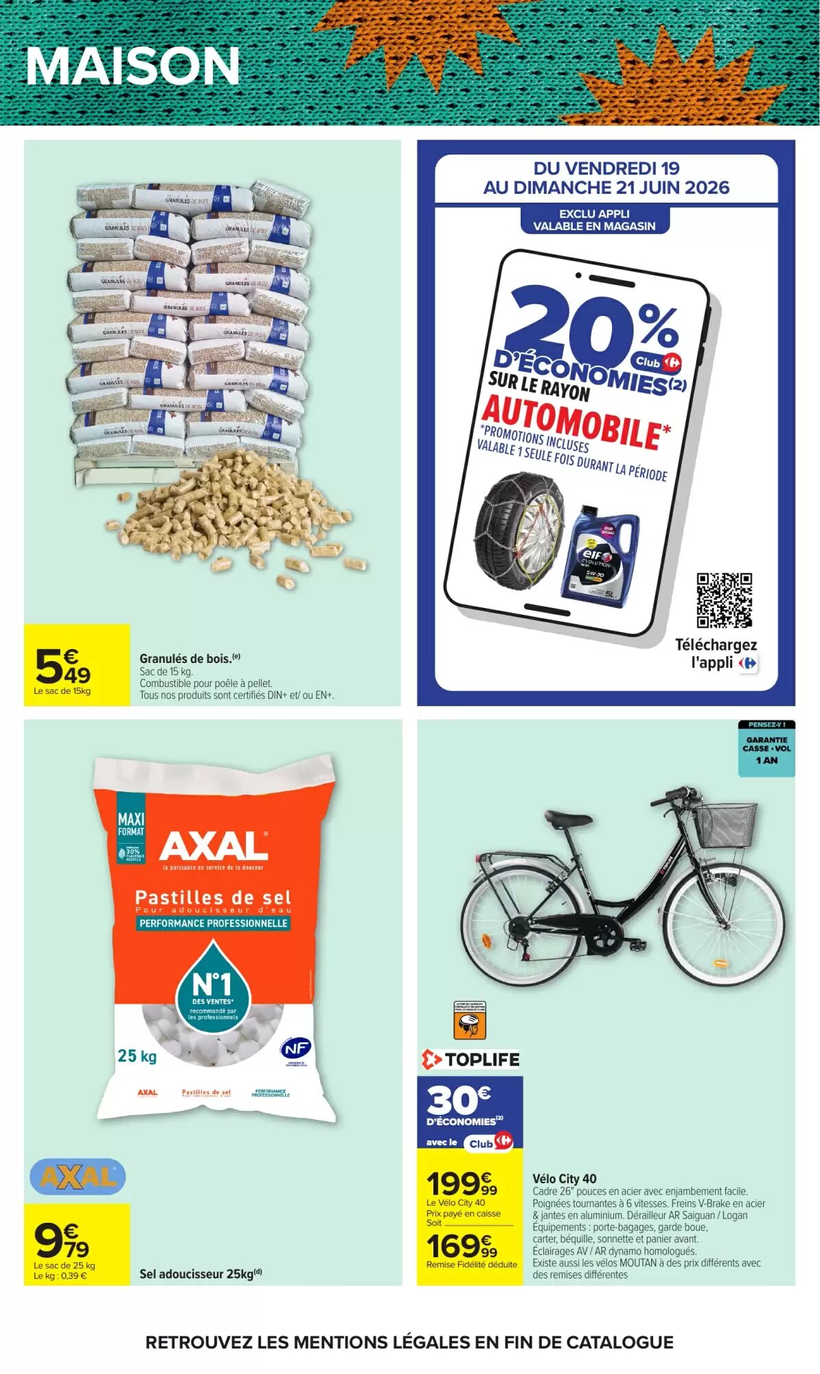 Prospectus promotionnel Carrefour valable à partir du 16/06/2026 - Page 67.