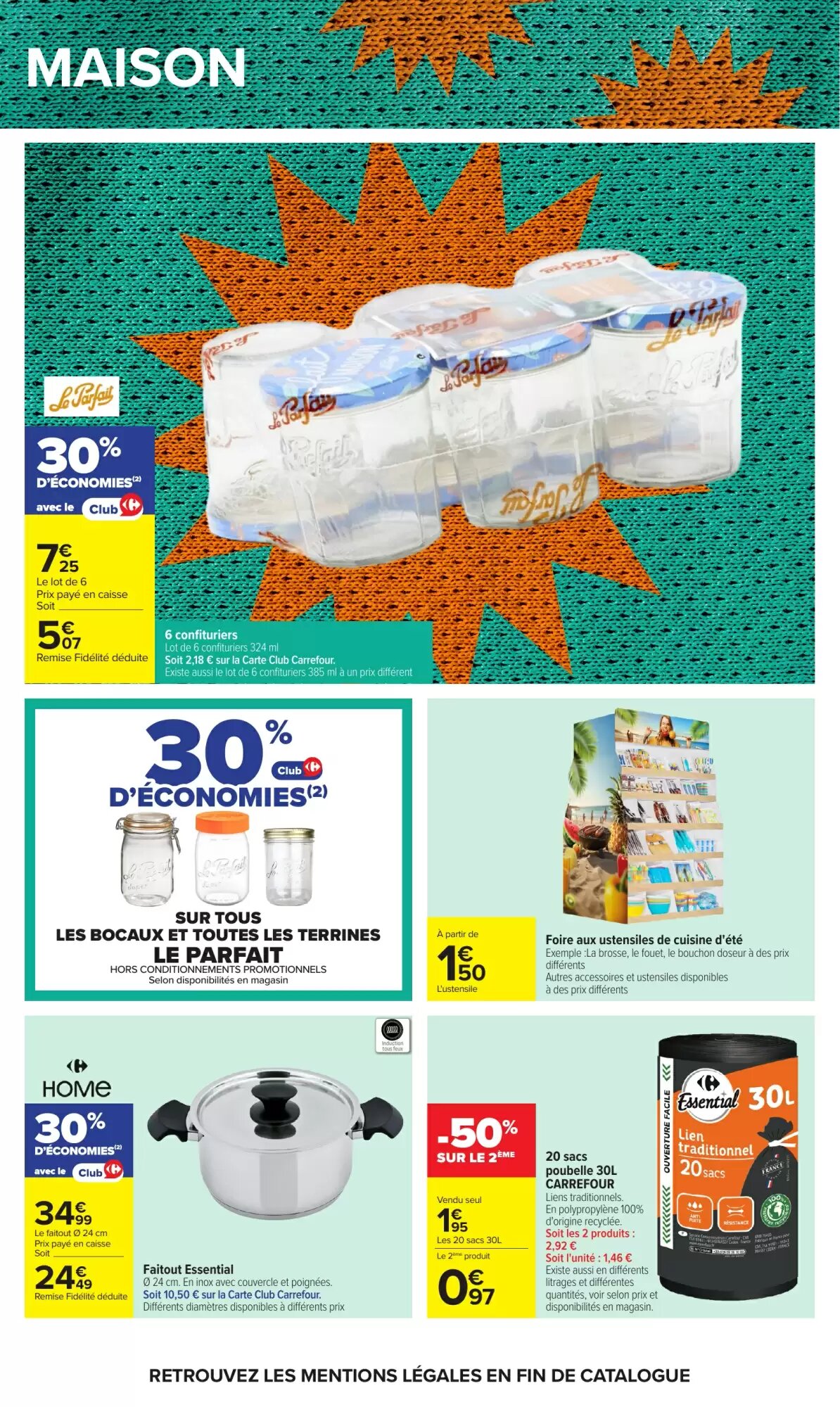 Prospectus promotionnel Carrefour valable à partir du 16/06/2026 - Page 72.