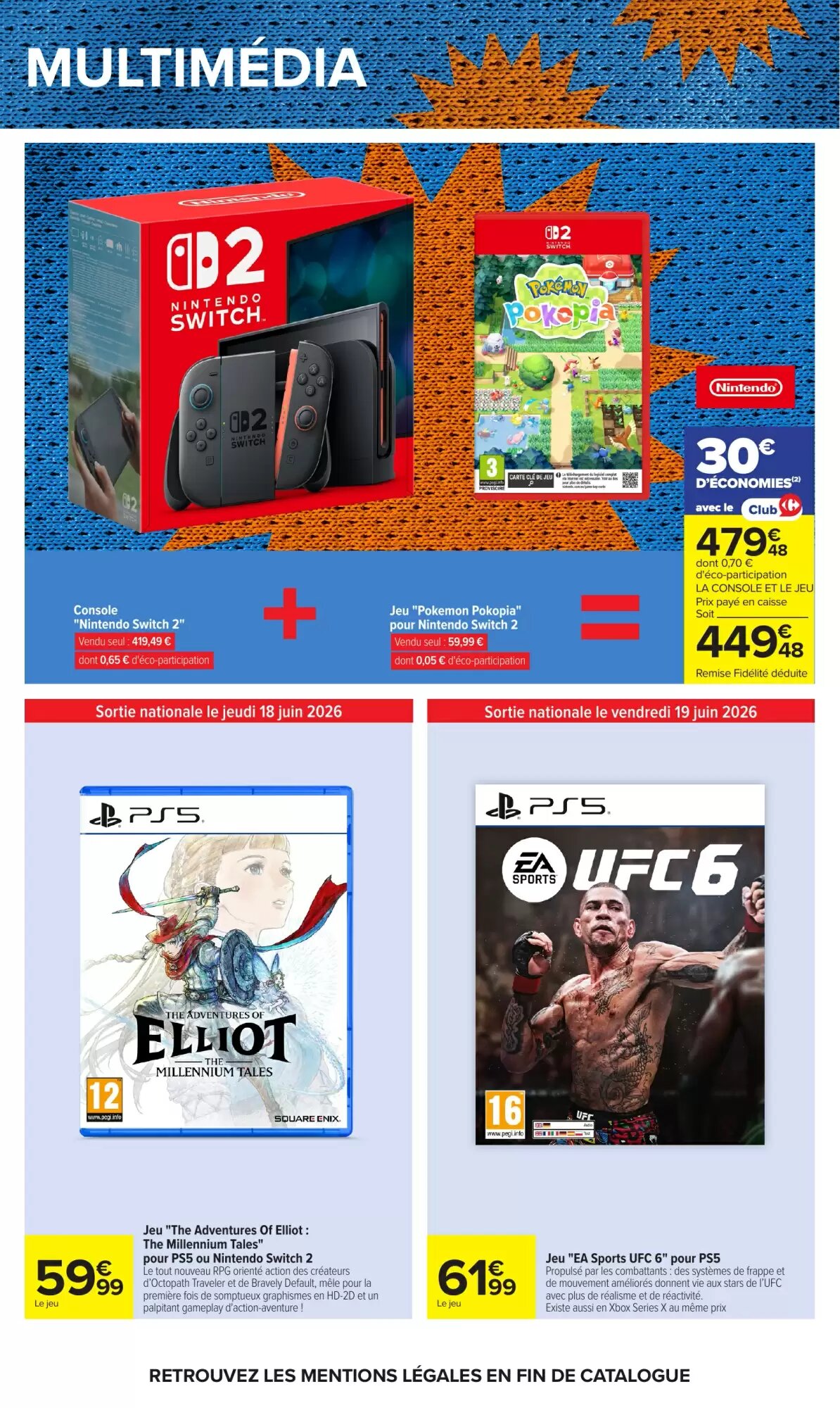 Prospectus promotionnel Carrefour valable à partir du 16/06/2026 - Page 79.