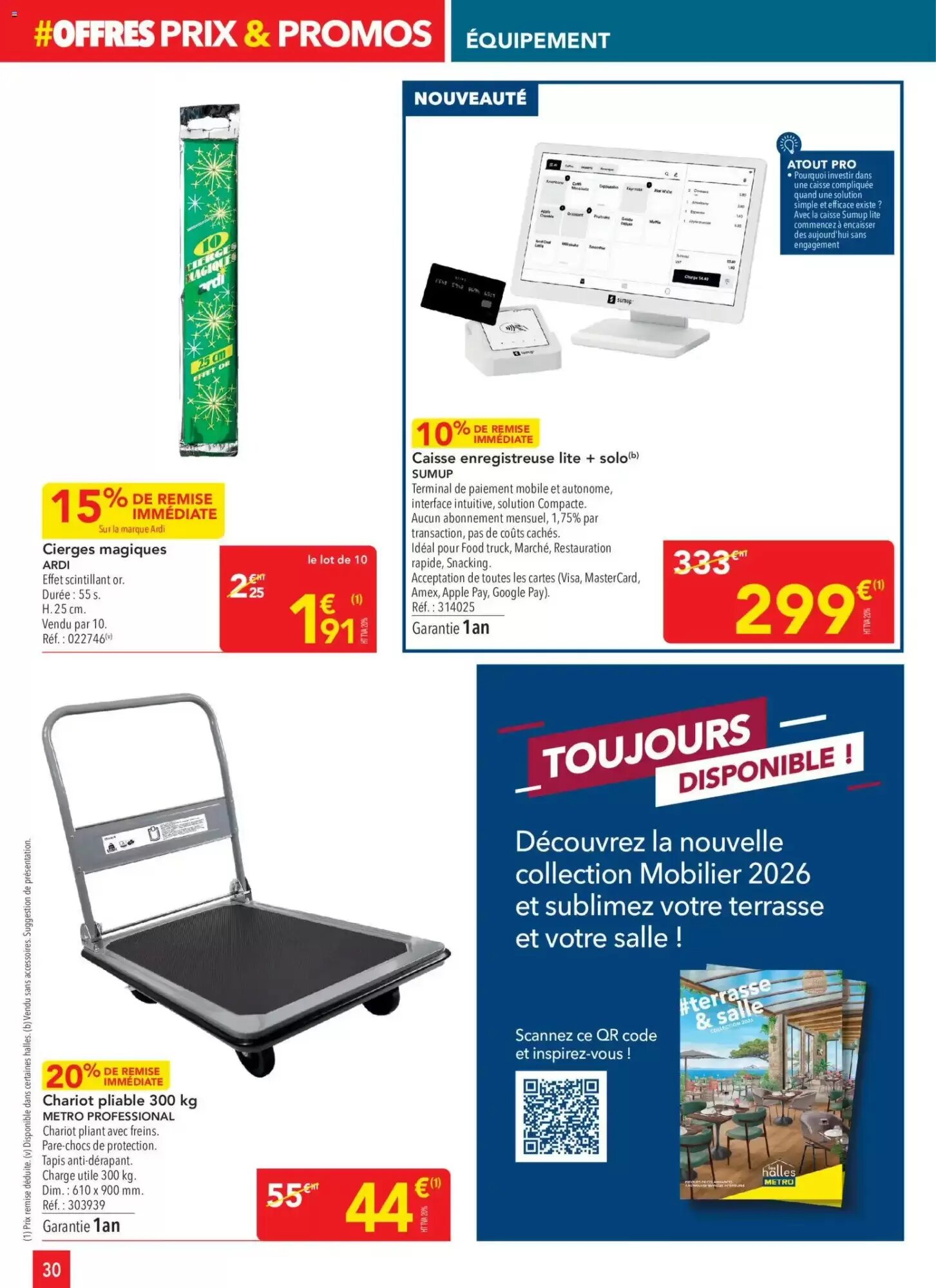 Prospectus promotionnel METRO valable à partir du 18/06/2026 - Page 30.