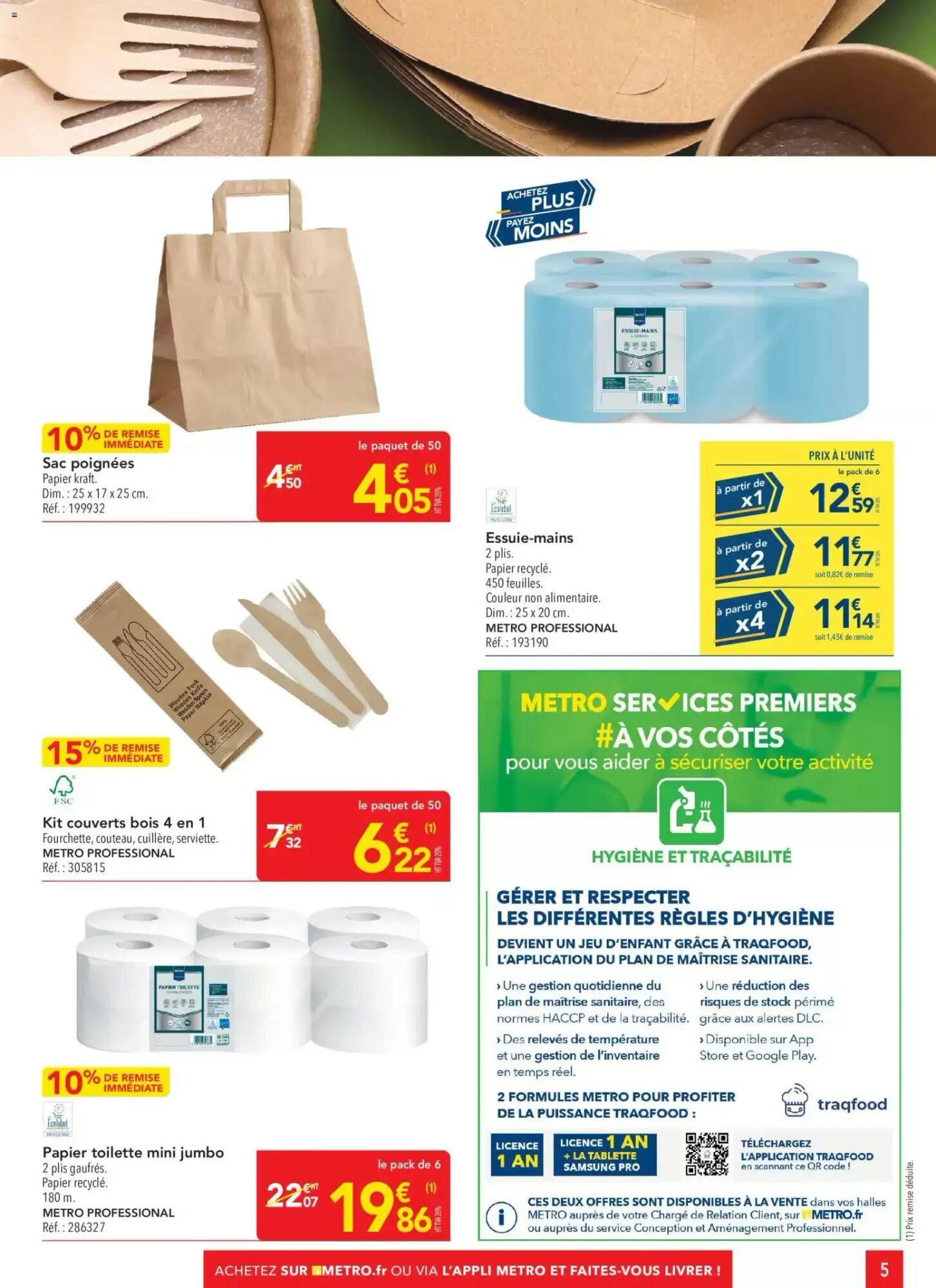 Prospectus promotionnel METRO valable à partir du 18/06/2026 - Page 5.