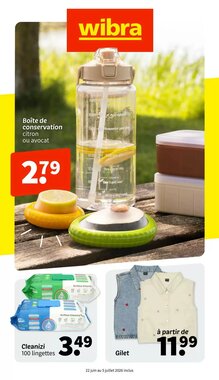 Prospectus promotionnel Wibra valable à partir du 22/06/2026