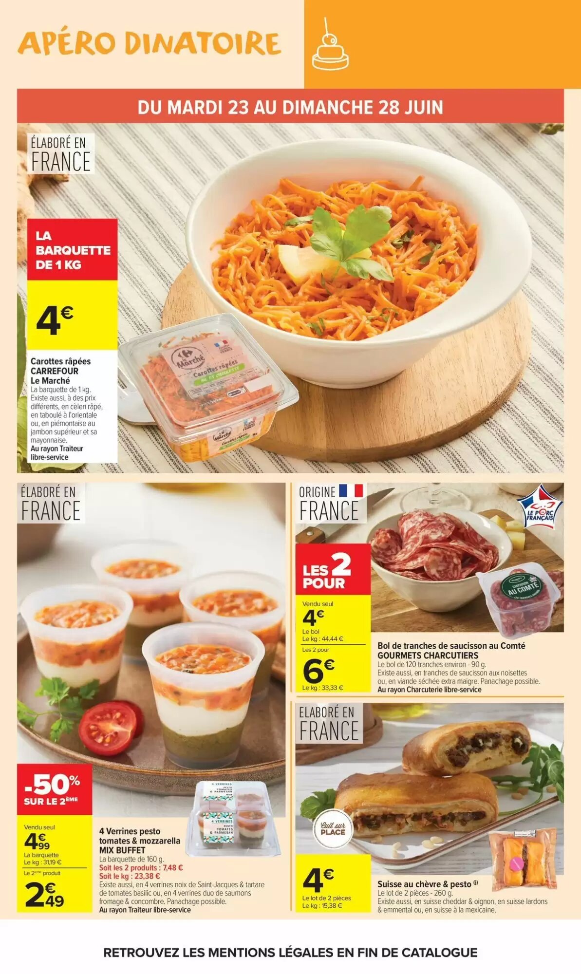 Prospectus promotionnel Carrefour valable à partir du 23/06/2026 - Page 10.