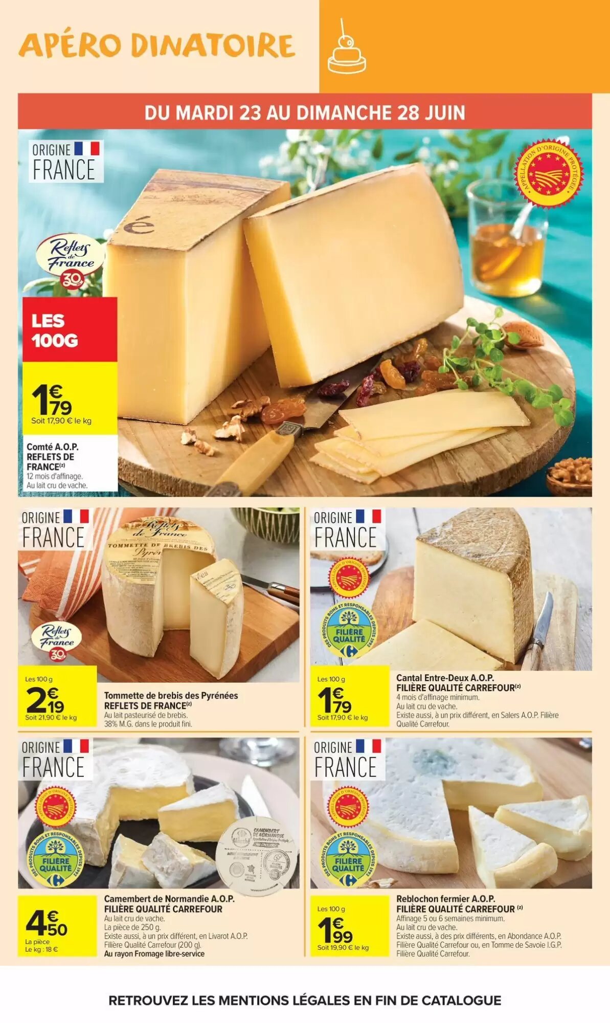 Prospectus promotionnel Carrefour valable à partir du 23/06/2026 - Page 14.