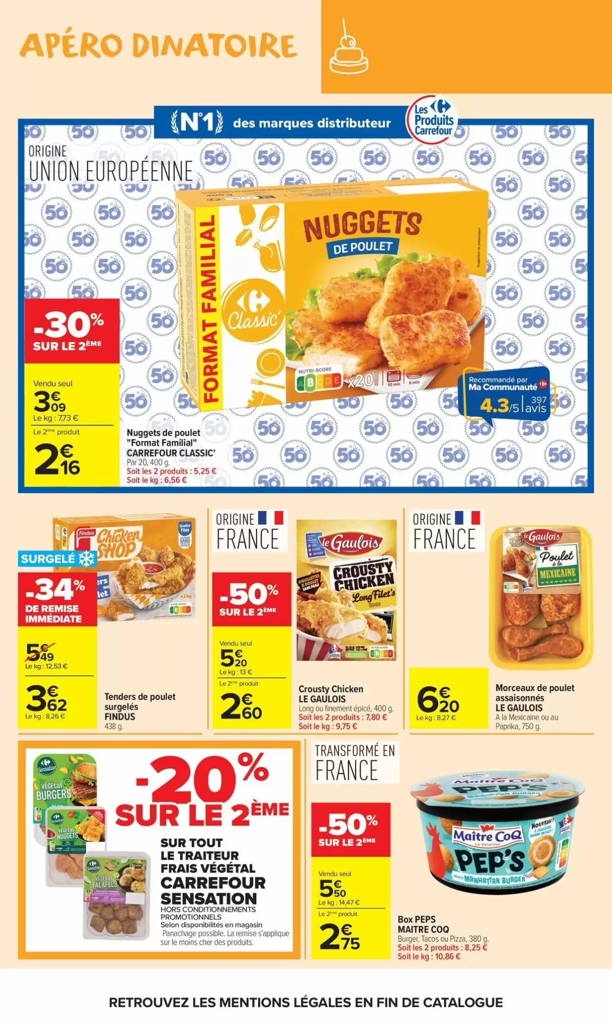 Prospectus promotionnel Carrefour valable à partir du 23/06/2026 - Page 17.