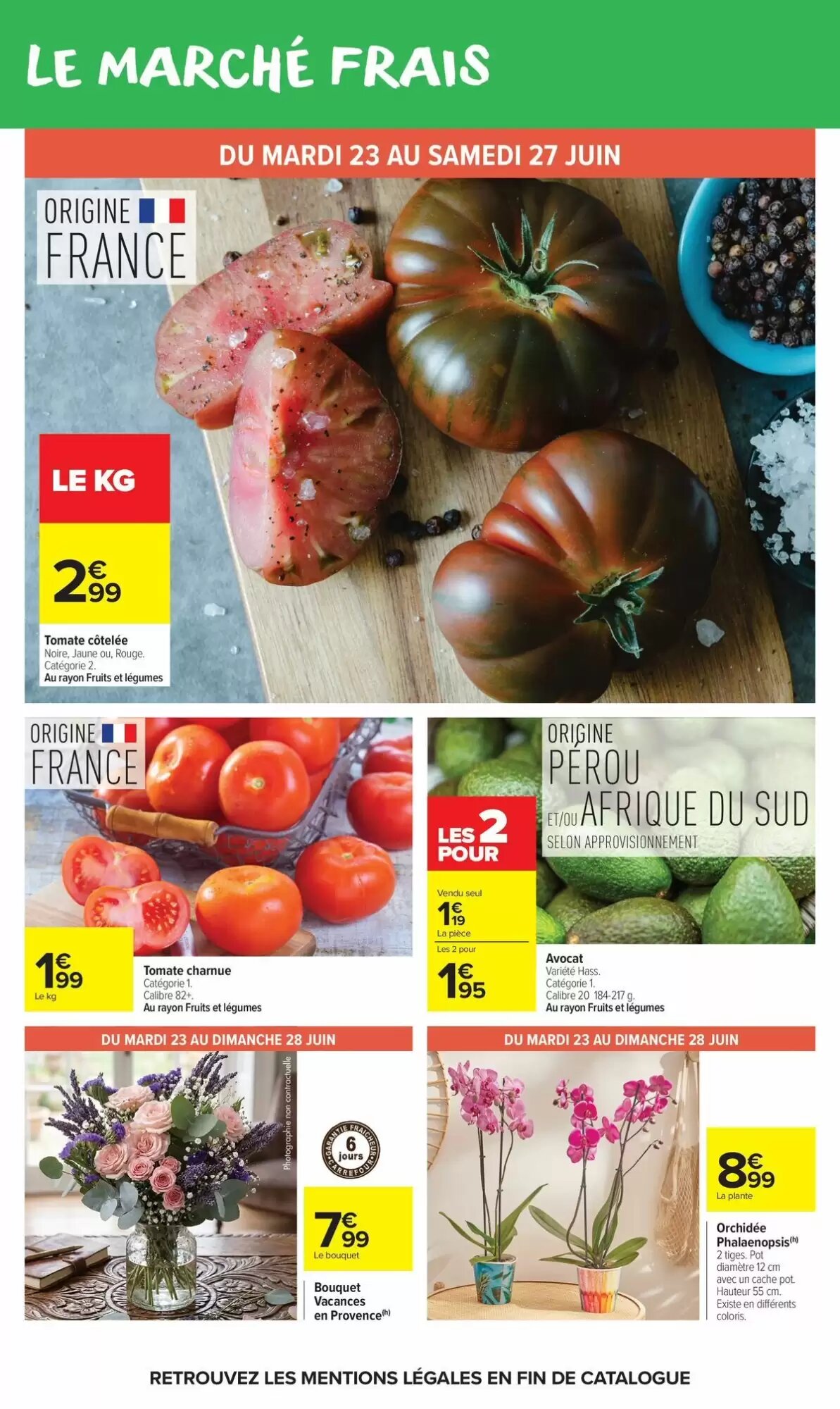 Prospectus promotionnel Carrefour valable à partir du 23/06/2026 - Page 30.
