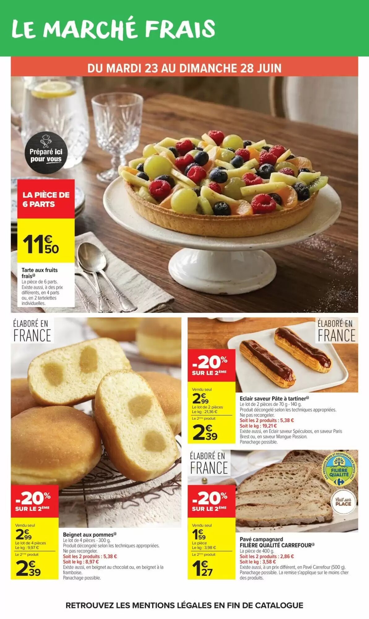 Prospectus promotionnel Carrefour valable à partir du 23/06/2026 - Page 32.