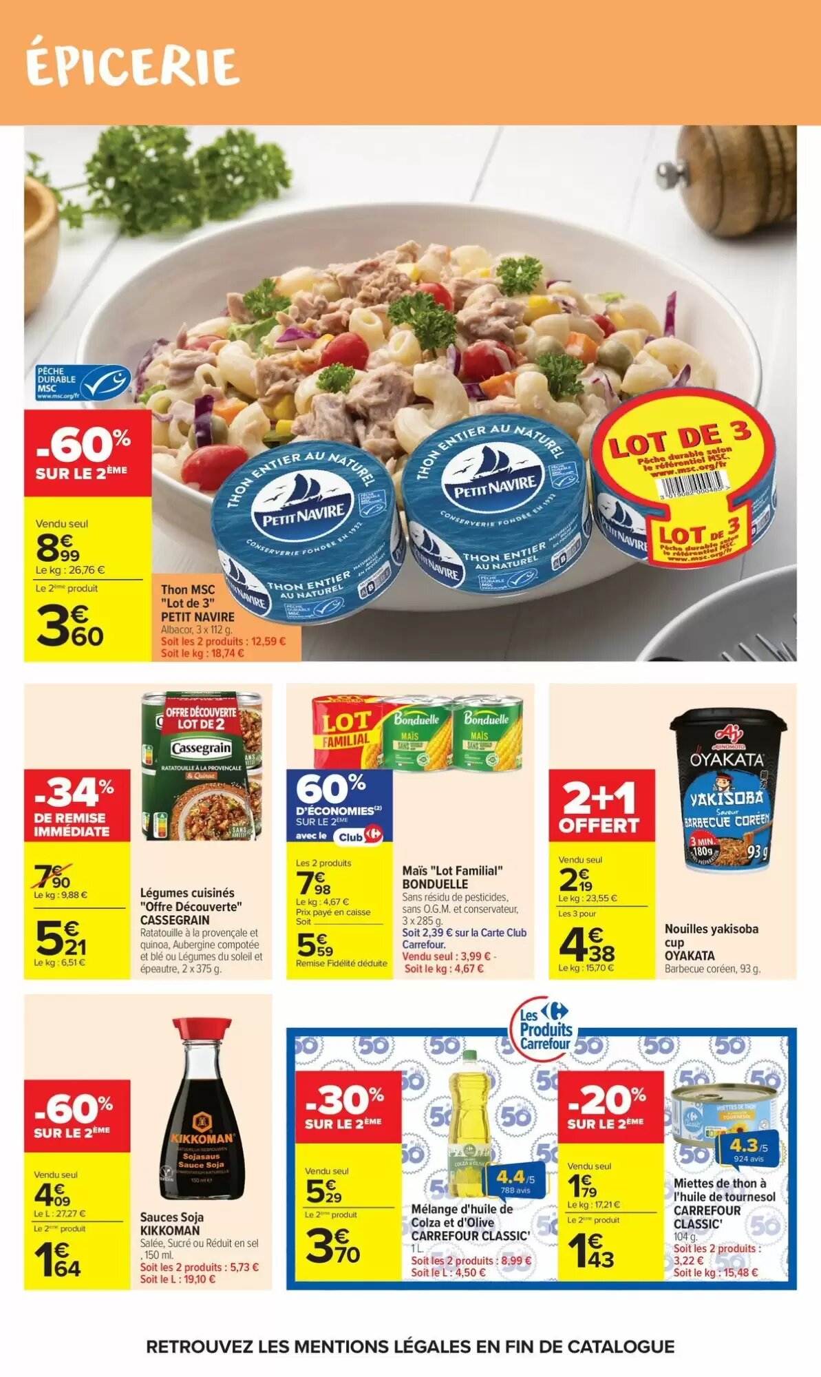 Prospectus promotionnel Carrefour valable à partir du 23/06/2026 - Page 44.