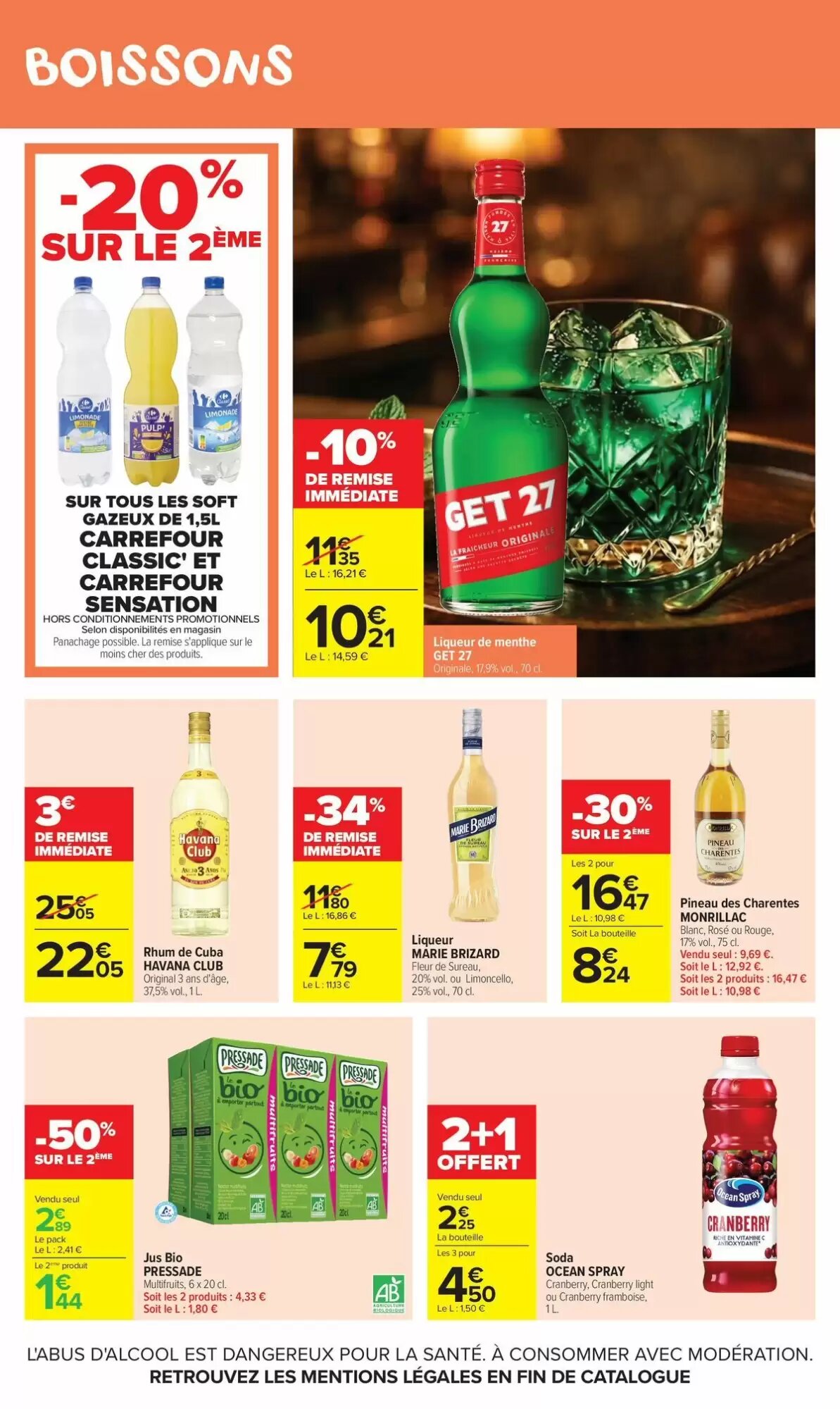 Prospectus promotionnel Carrefour valable à partir du 23/06/2026 - Page 47.