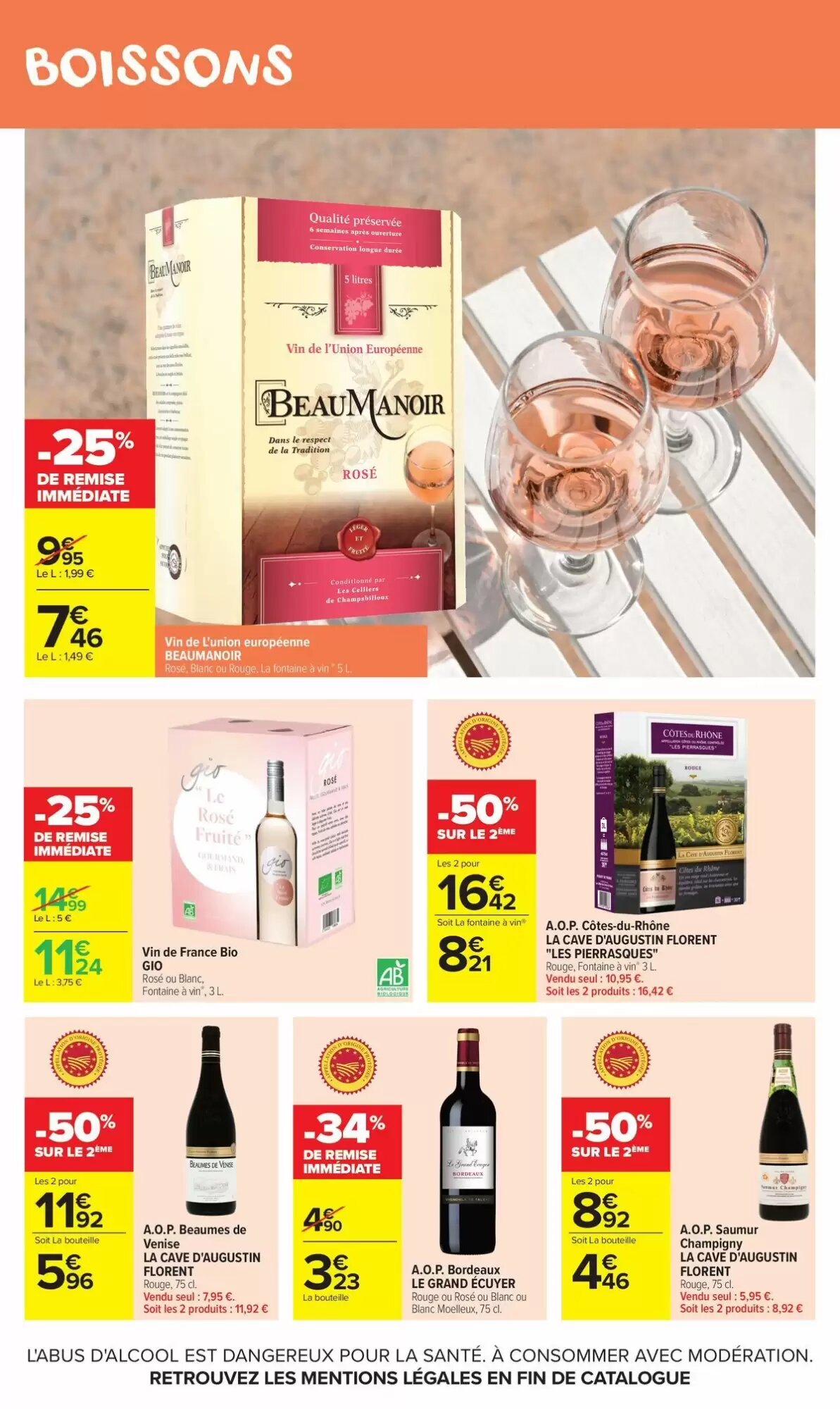 Prospectus promotionnel Carrefour valable à partir du 23/06/2026 - Page 48.