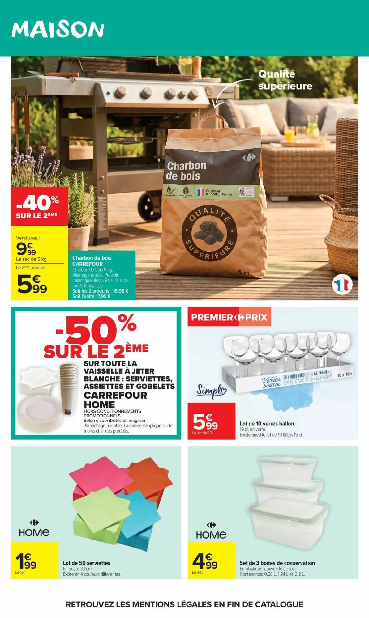Prospectus promotionnel Carrefour valable à partir du 23/06/2026 - Page 56.