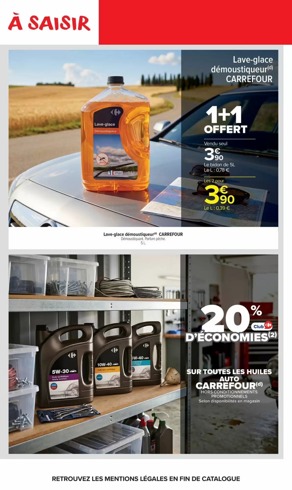 Prospectus promotionnel Carrefour valable à partir du 23/06/2026 - Page 61.