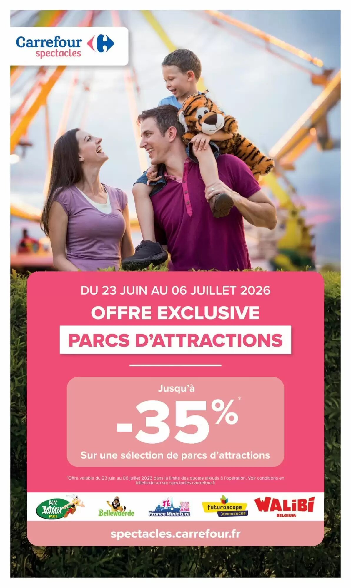 Prospectus promotionnel Carrefour valable à partir du 23/06/2026 - Page 62.