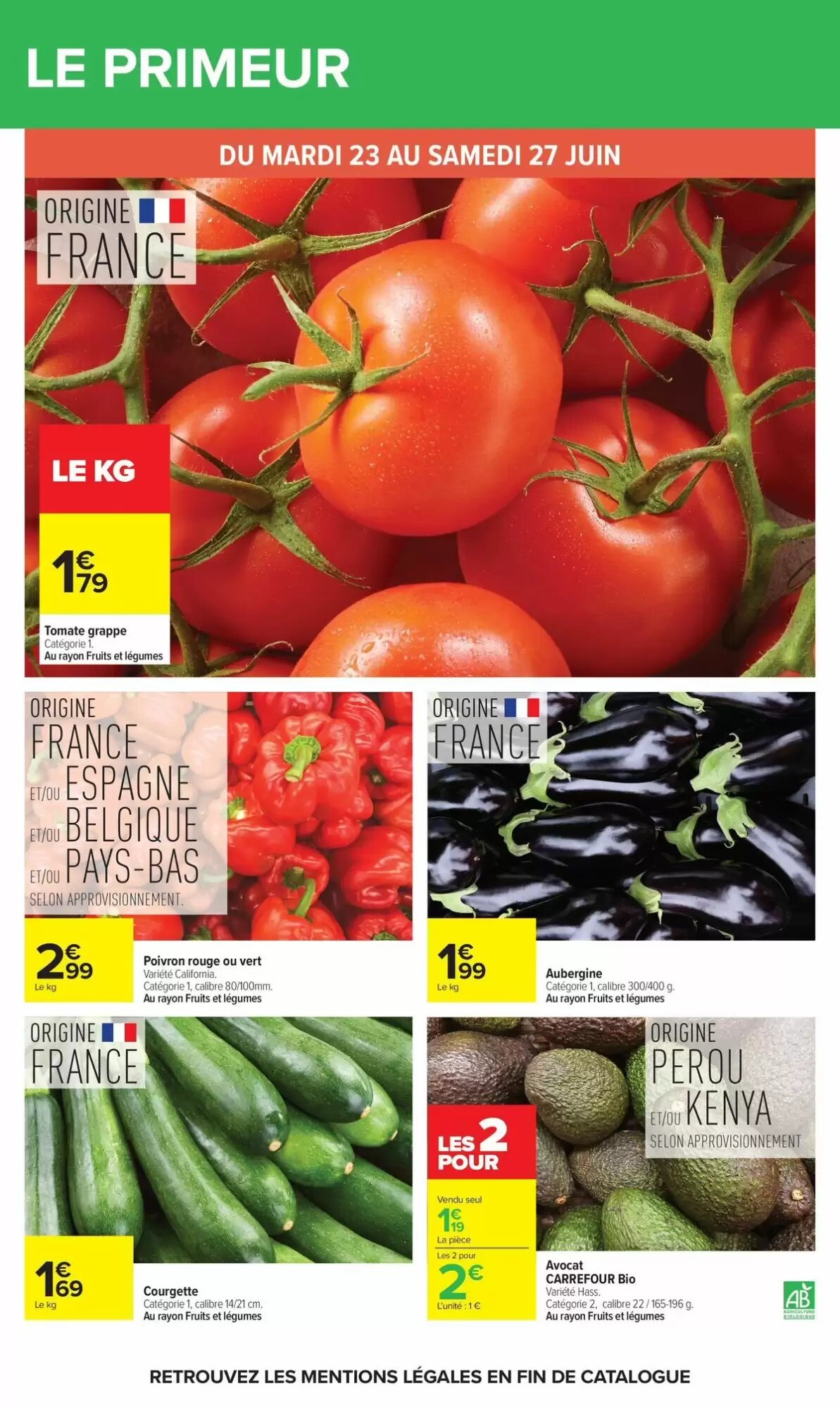 Prospectus promotionnel Carrefour valable à partir du 23/06/2026 - Page 35.