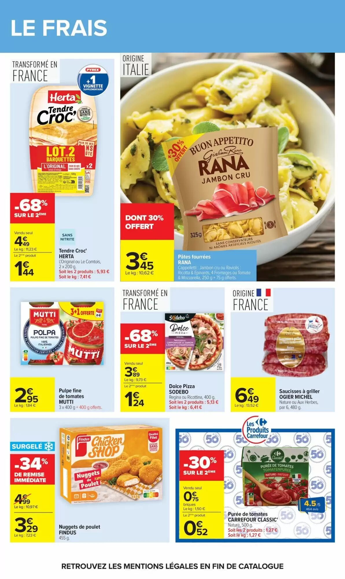 Prospectus promotionnel Carrefour valable à partir du 23/06/2026 - Page 42.