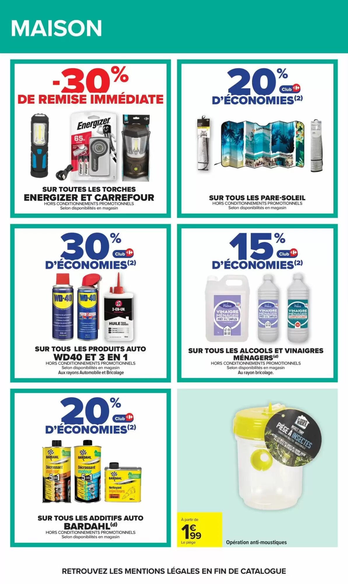 Prospectus promotionnel Carrefour valable à partir du 23/06/2026 - Page 62.