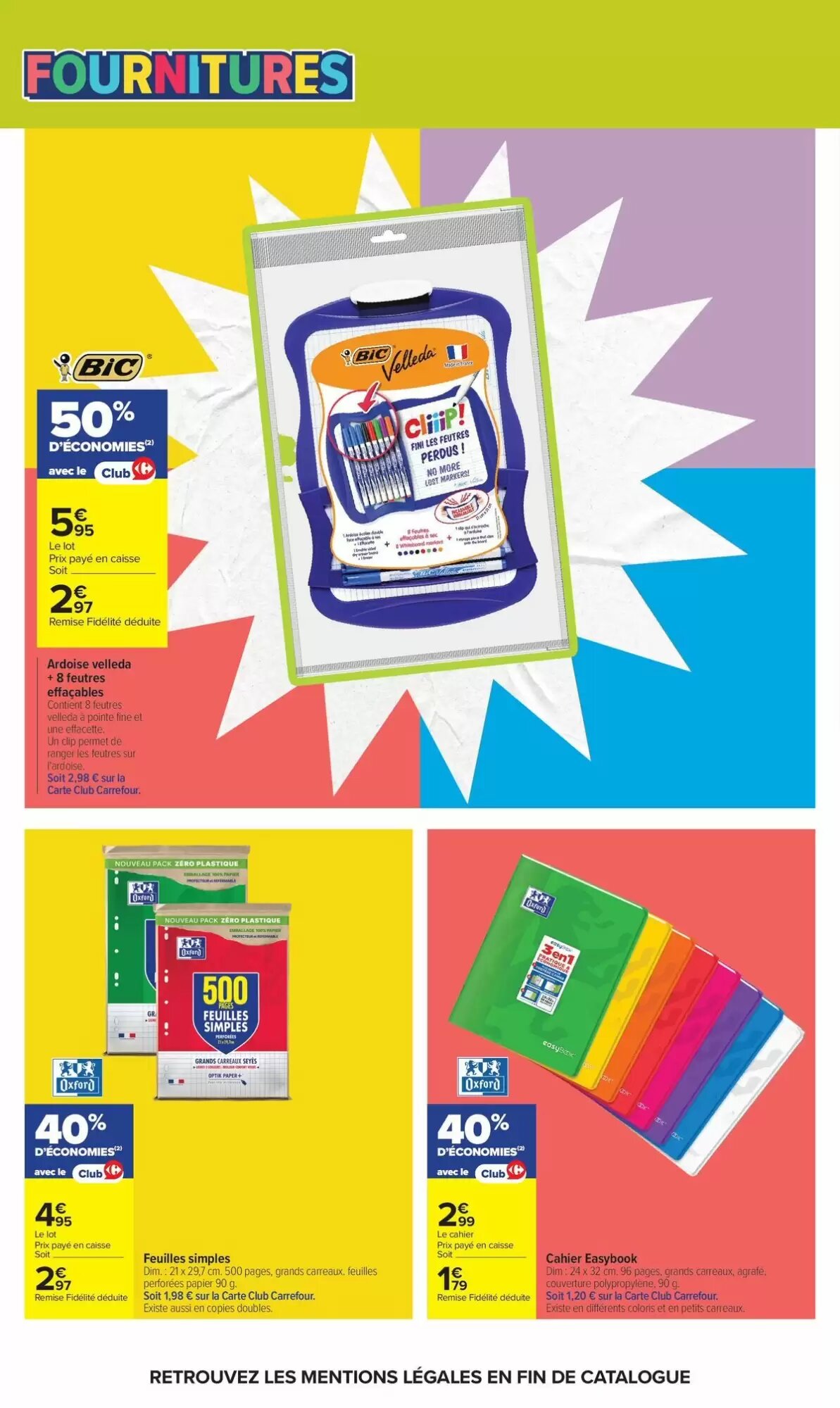 Prospectus promotionnel Carrefour valable à partir du 23/06/2026 - Page 64.