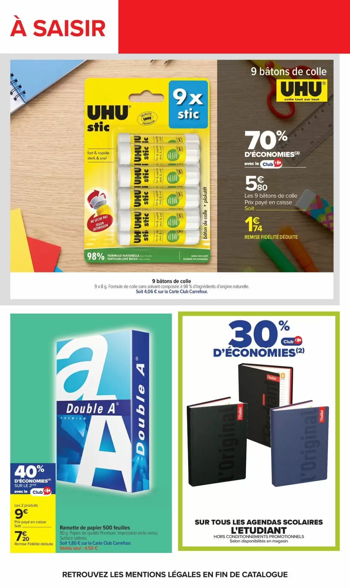 Prospectus promotionnel Carrefour valable à partir du 23/06/2026 - Page 65.