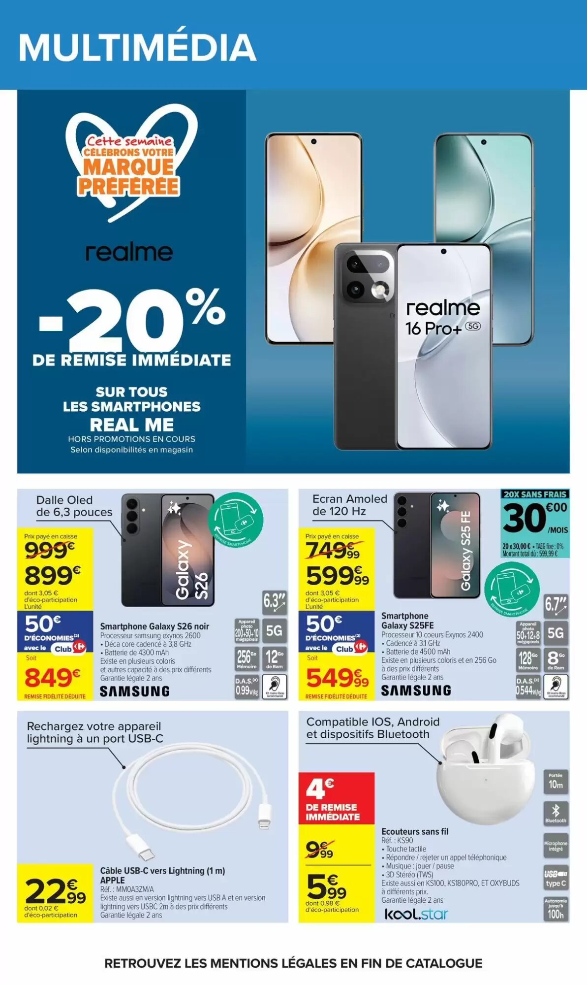 Prospectus promotionnel Carrefour valable à partir du 23/06/2026 - Page 78.