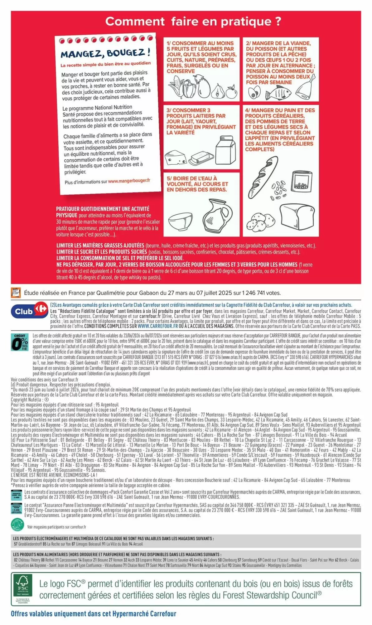 Prospectus promotionnel Carrefour valable à partir du 23/06/2026 - Page 80.