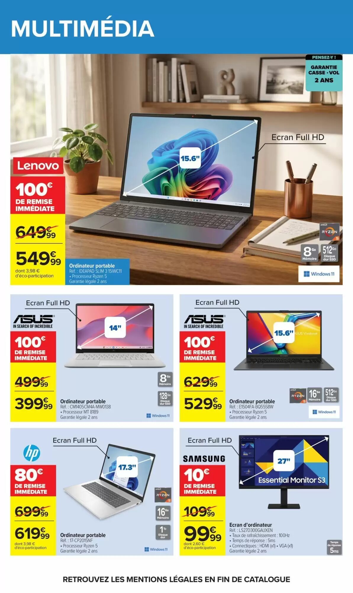 Prospectus promotionnel Carrefour valable à partir du 23/06/2026 - Page 81.