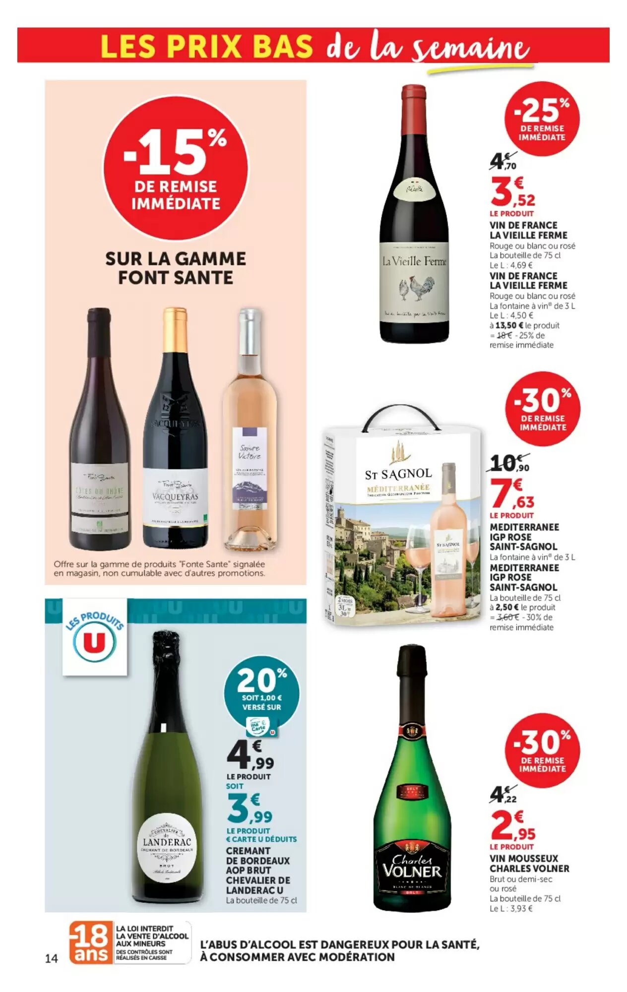 Prospectus promotionnel U Express valable à partir du 23/06/2026 - Page 14.