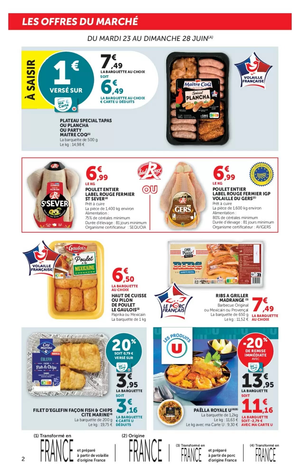 Prospectus promotionnel U Express valable à partir du 23/06/2026 - Page 2.