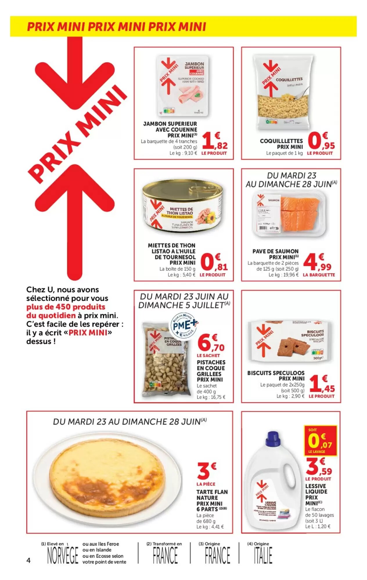 Prospectus promotionnel U Express valable à partir du 23/06/2026 - Page 4.
