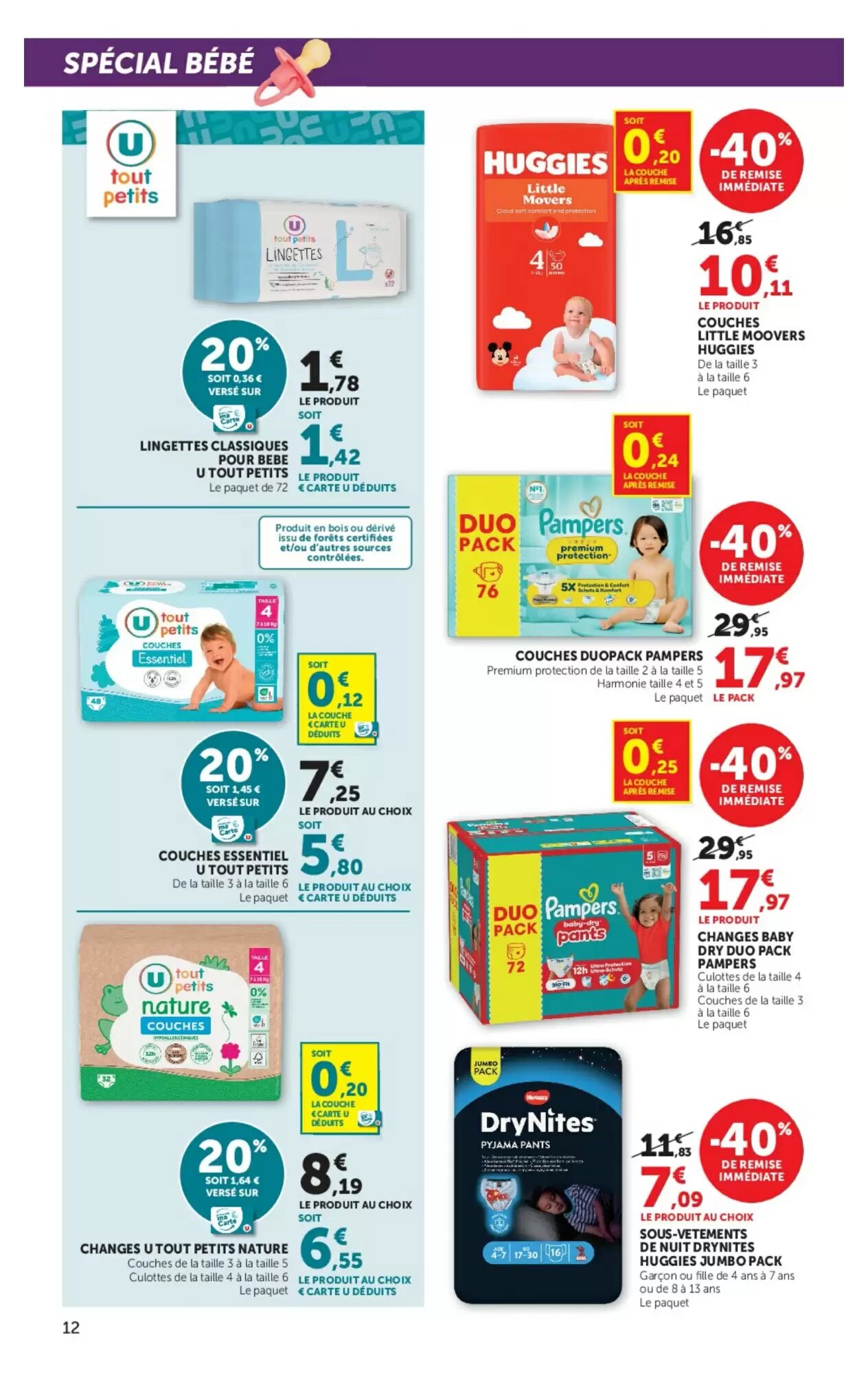 Prospectus promotionnel Hyper U valable à partir du 23/06/2026 - Page 12.
