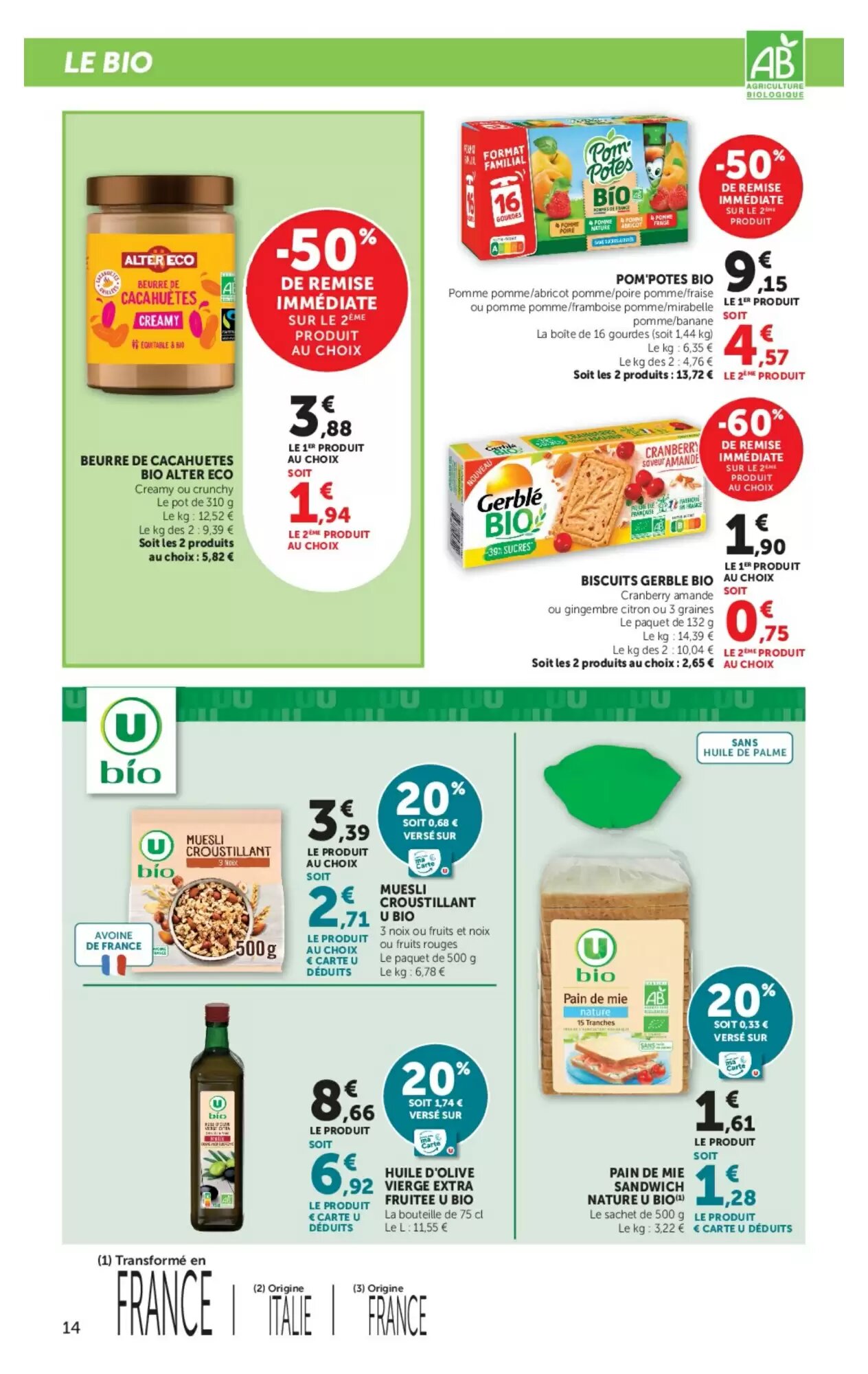 Prospectus promotionnel Hyper U valable à partir du 23/06/2026 - Page 14.