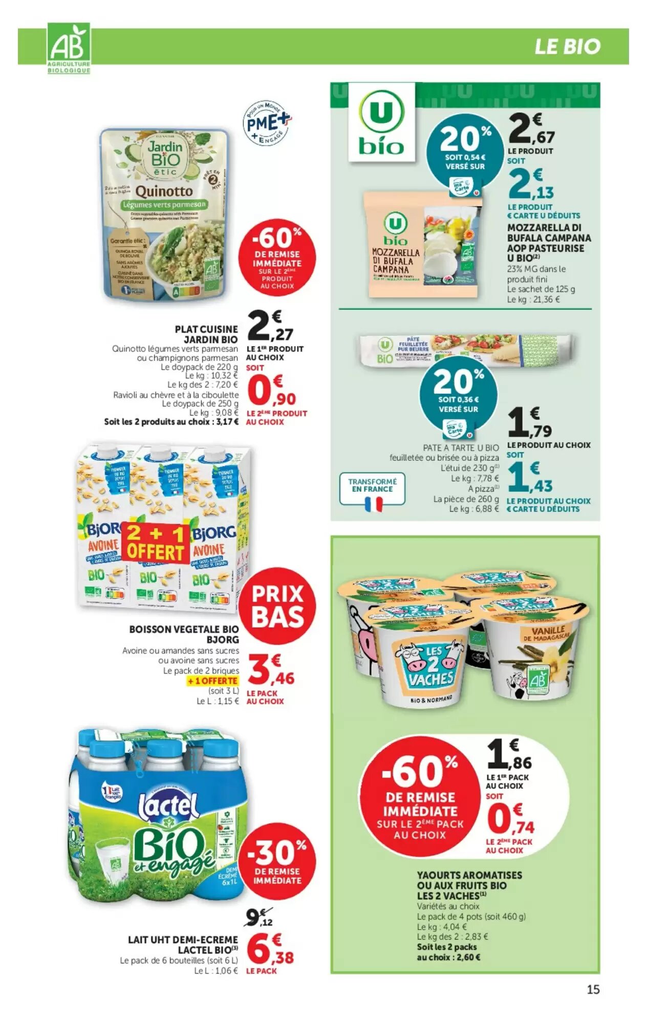 Prospectus promotionnel Hyper U valable à partir du 23/06/2026 - Page 15.