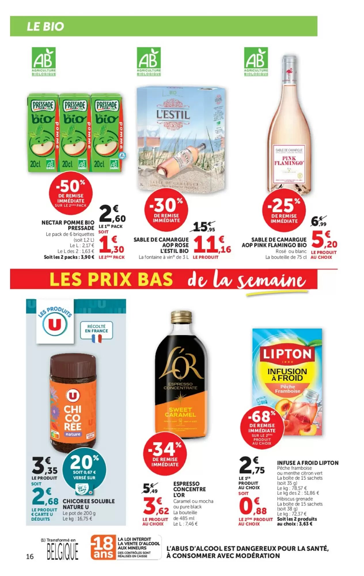 Prospectus promotionnel Hyper U valable à partir du 23/06/2026 - Page 16.