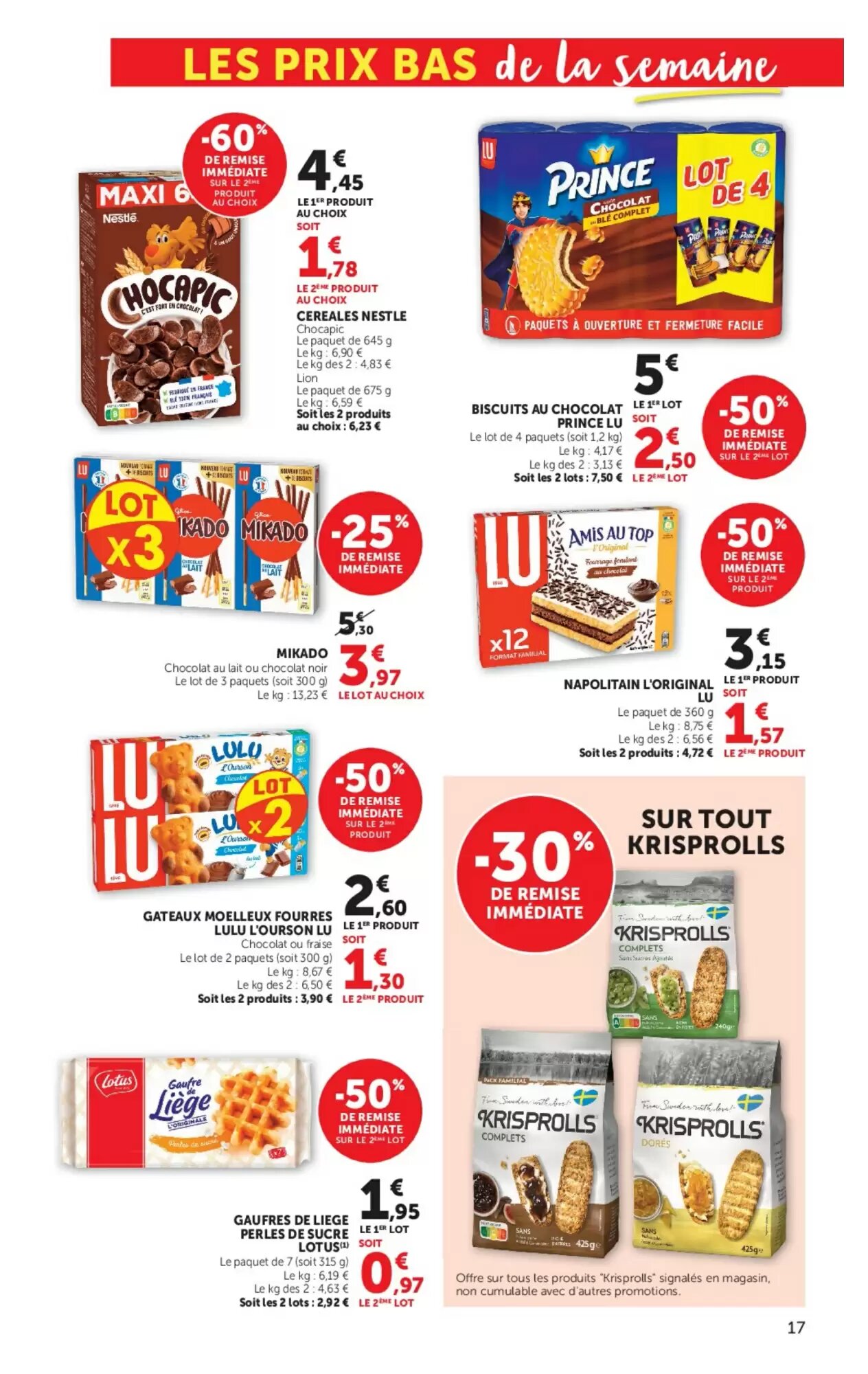 Prospectus promotionnel Hyper U valable à partir du 23/06/2026 - Page 17.