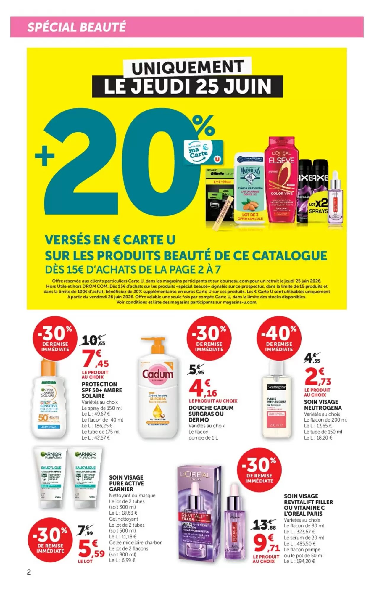 Prospectus promotionnel Hyper U valable à partir du 23/06/2026 - Page 2.