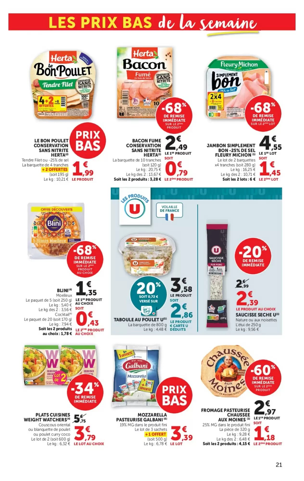 Prospectus promotionnel Hyper U valable à partir du 23/06/2026 - Page 21.