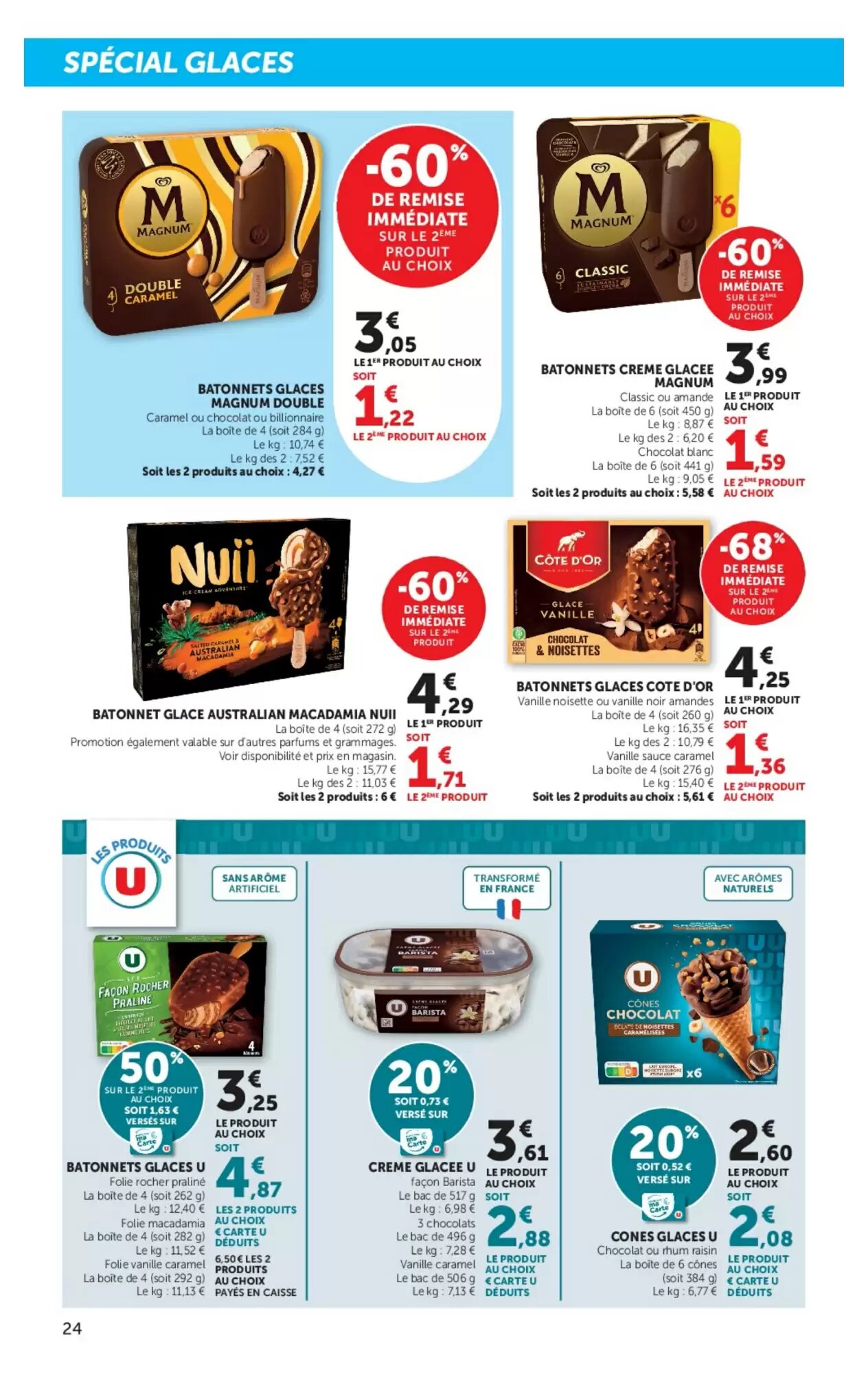 Prospectus promotionnel Hyper U valable à partir du 23/06/2026 - Page 24.