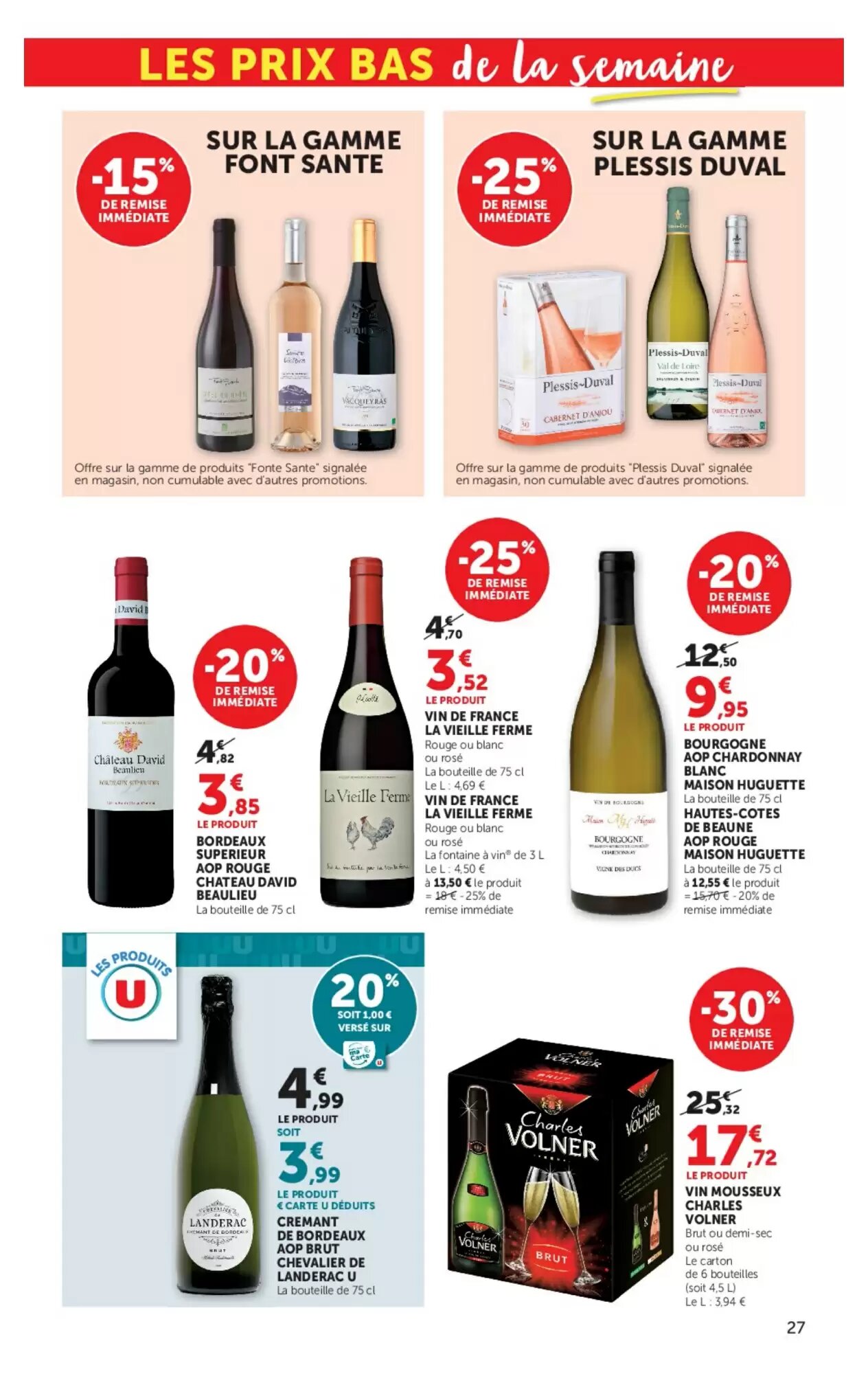 Prospectus promotionnel Hyper U valable à partir du 23/06/2026 - Page 27.