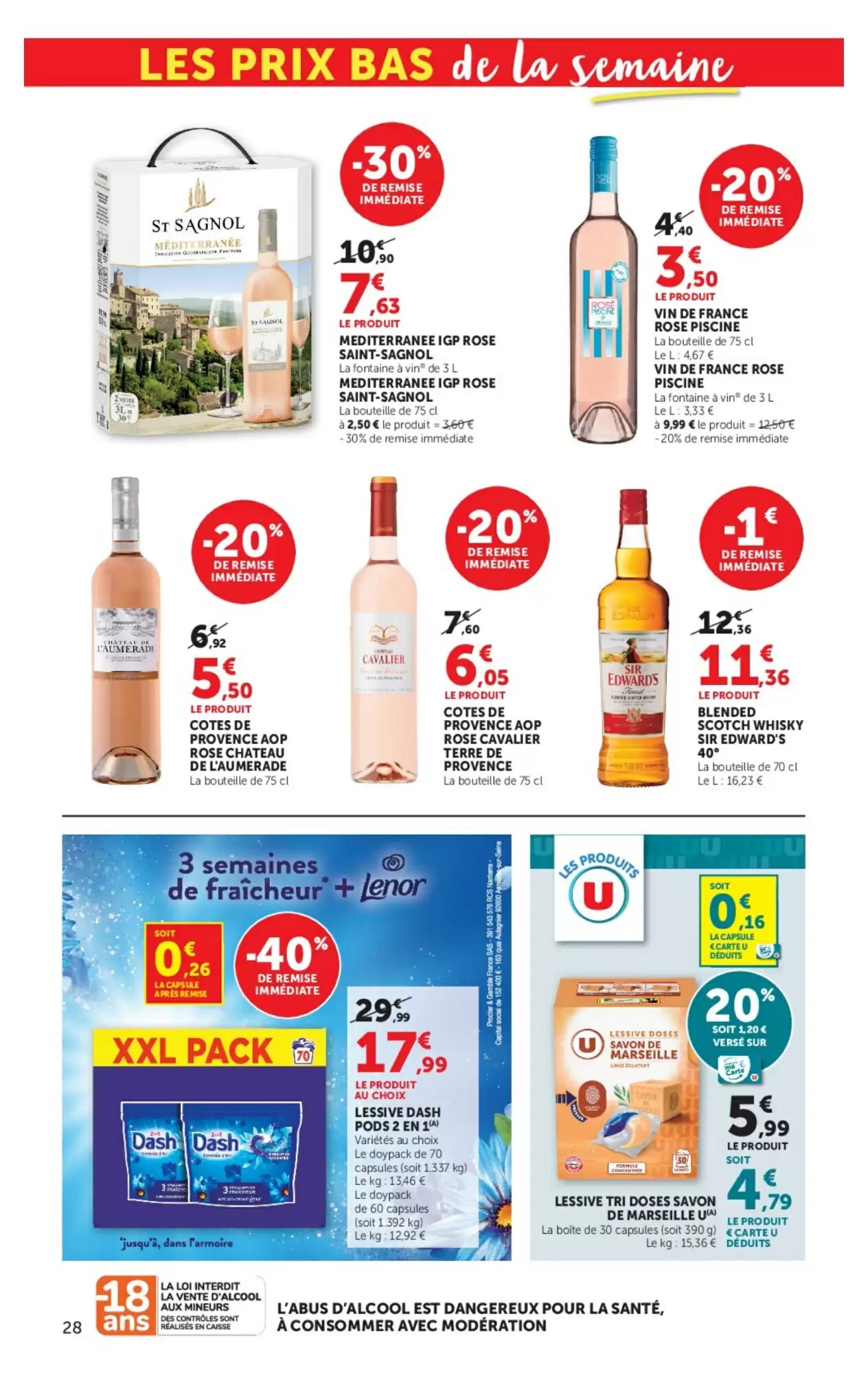 Prospectus promotionnel Hyper U valable à partir du 23/06/2026 - Page 28.